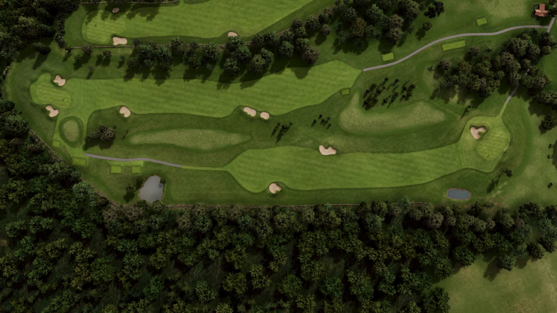Hole 8 at Båstad GolfKlubb Old Course
