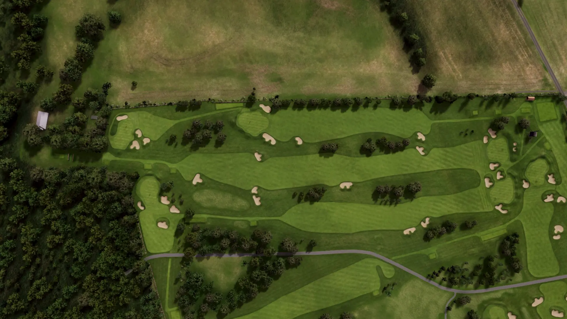 Hole 18 at Båstad Golfklubb Old Course