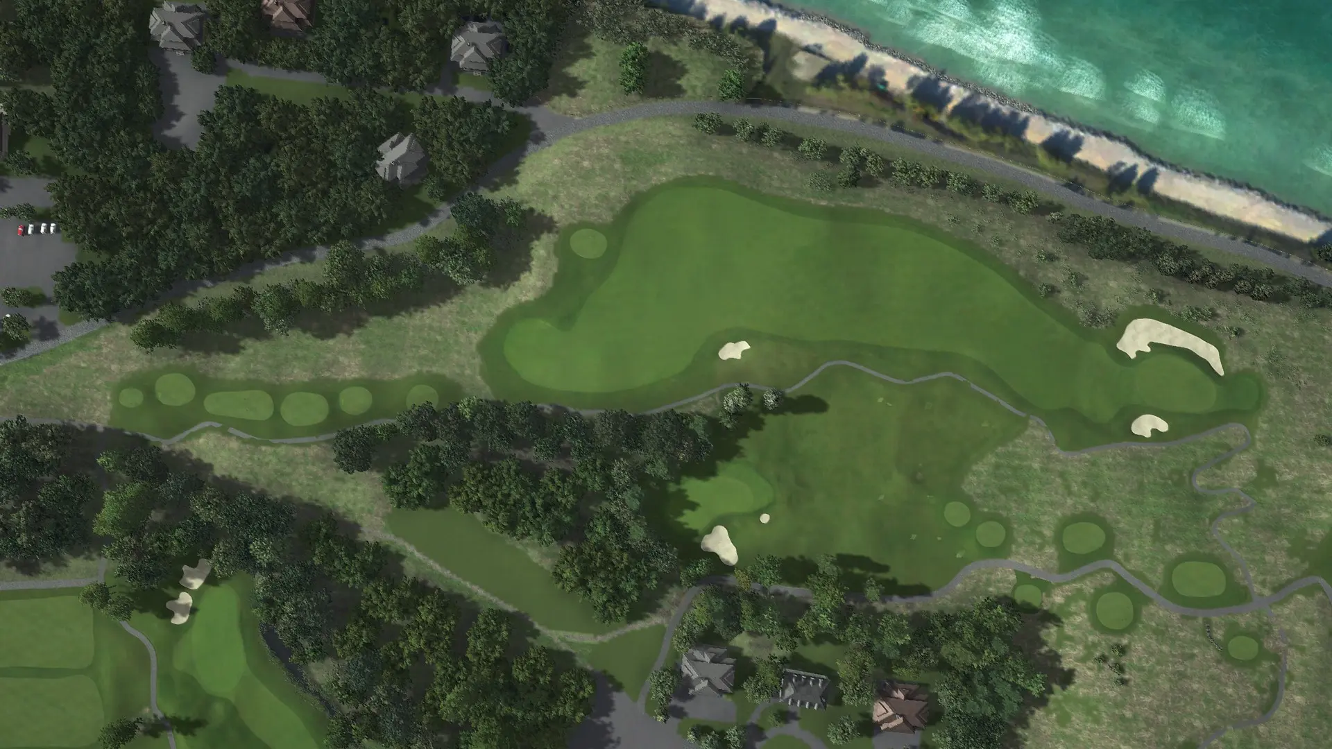 Hole 1 at Bay Harbor - Links/Quarry