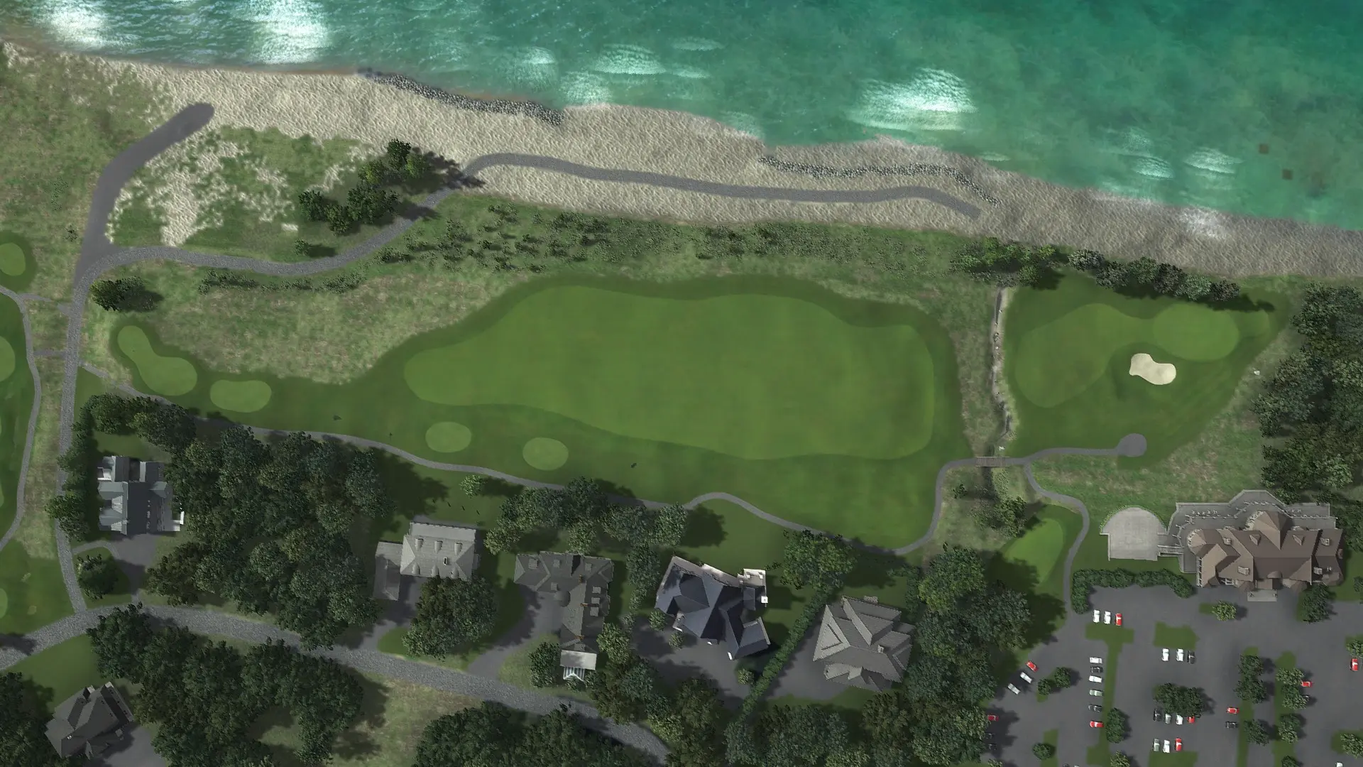 Hole 18 at Bay Harbor - Links/Quarry