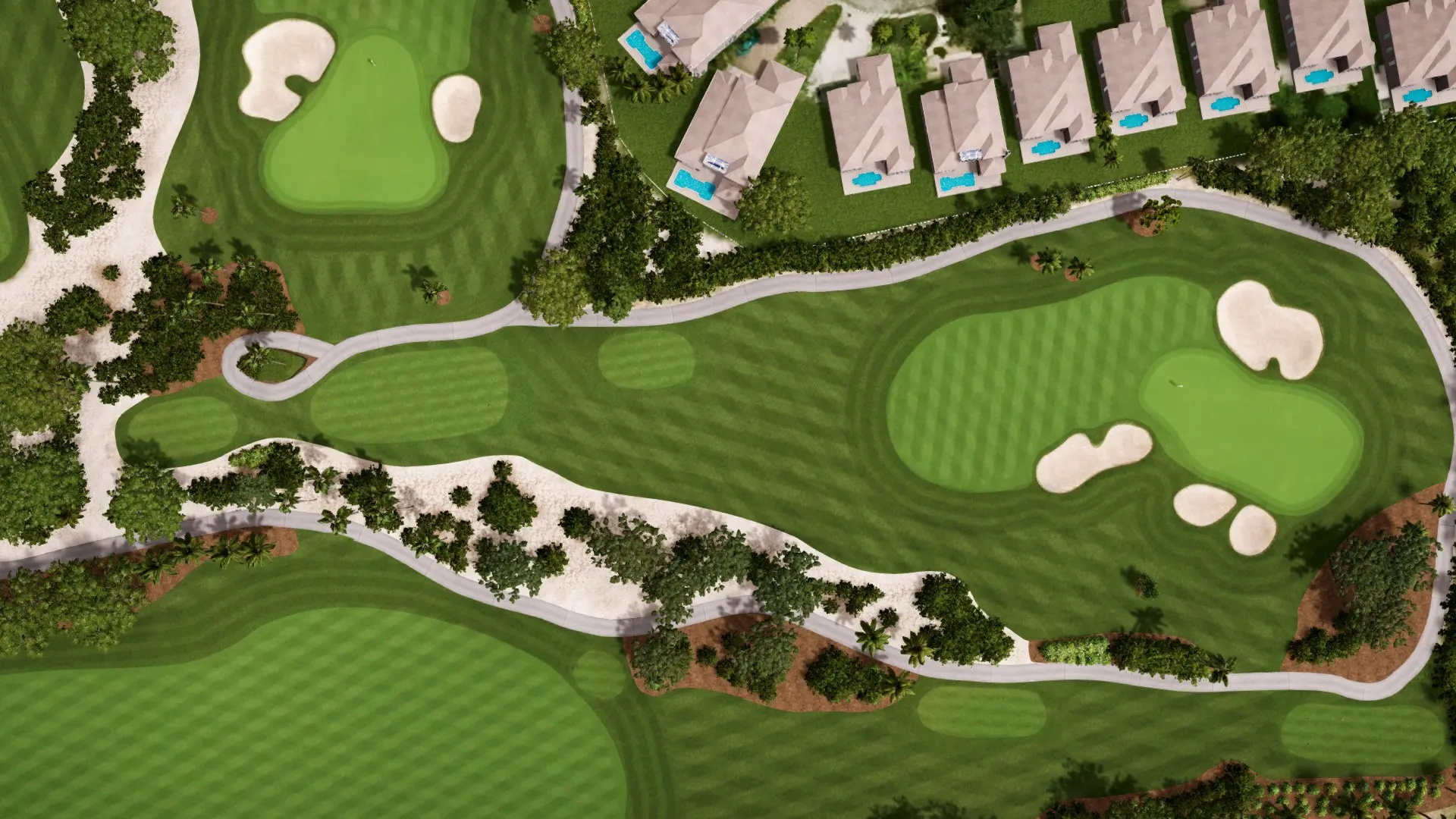 Hole 2 at Bear Lakes CC Lakes Course