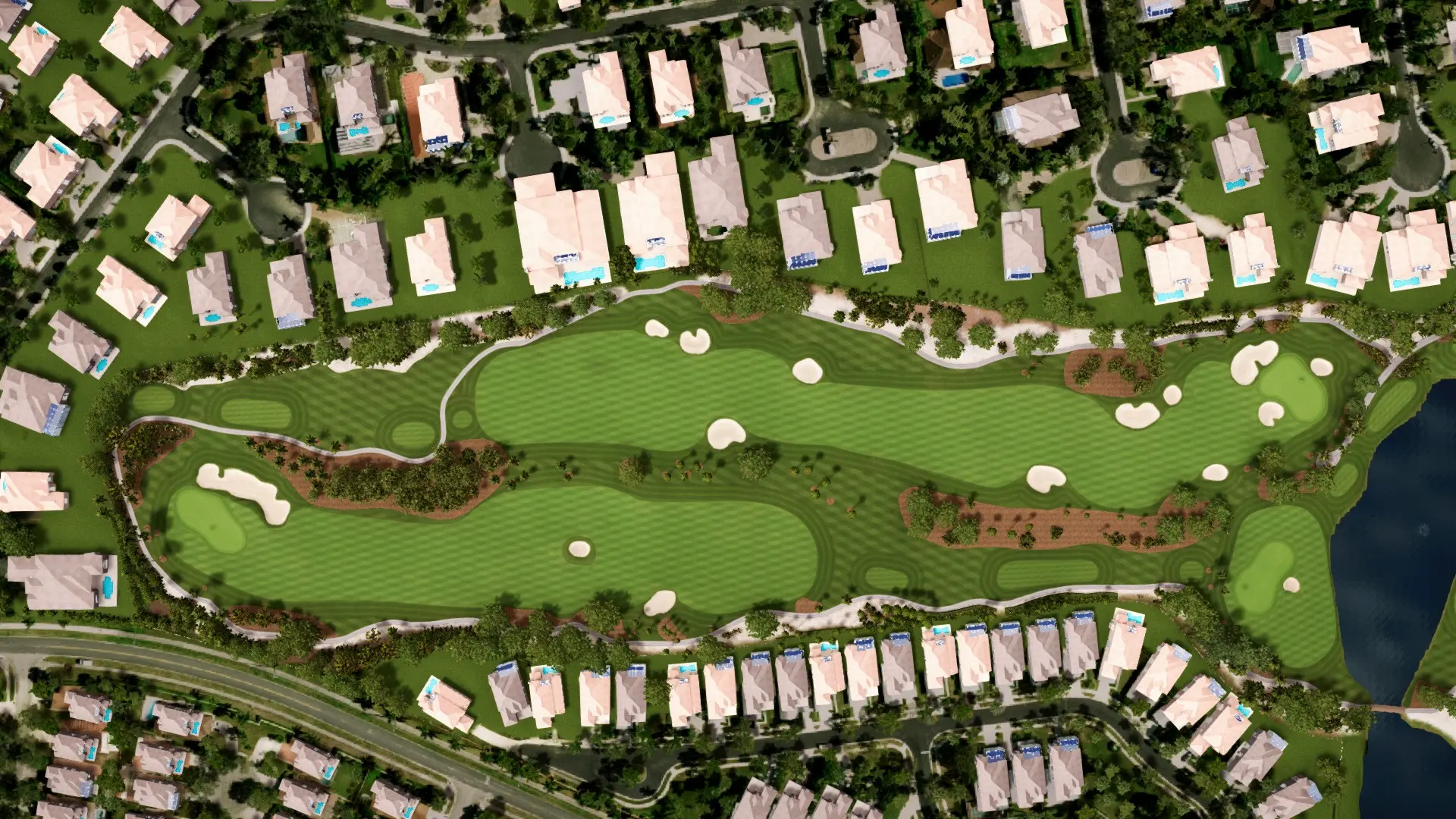 Hole 6 at Bear Lakes CC Lakes Course