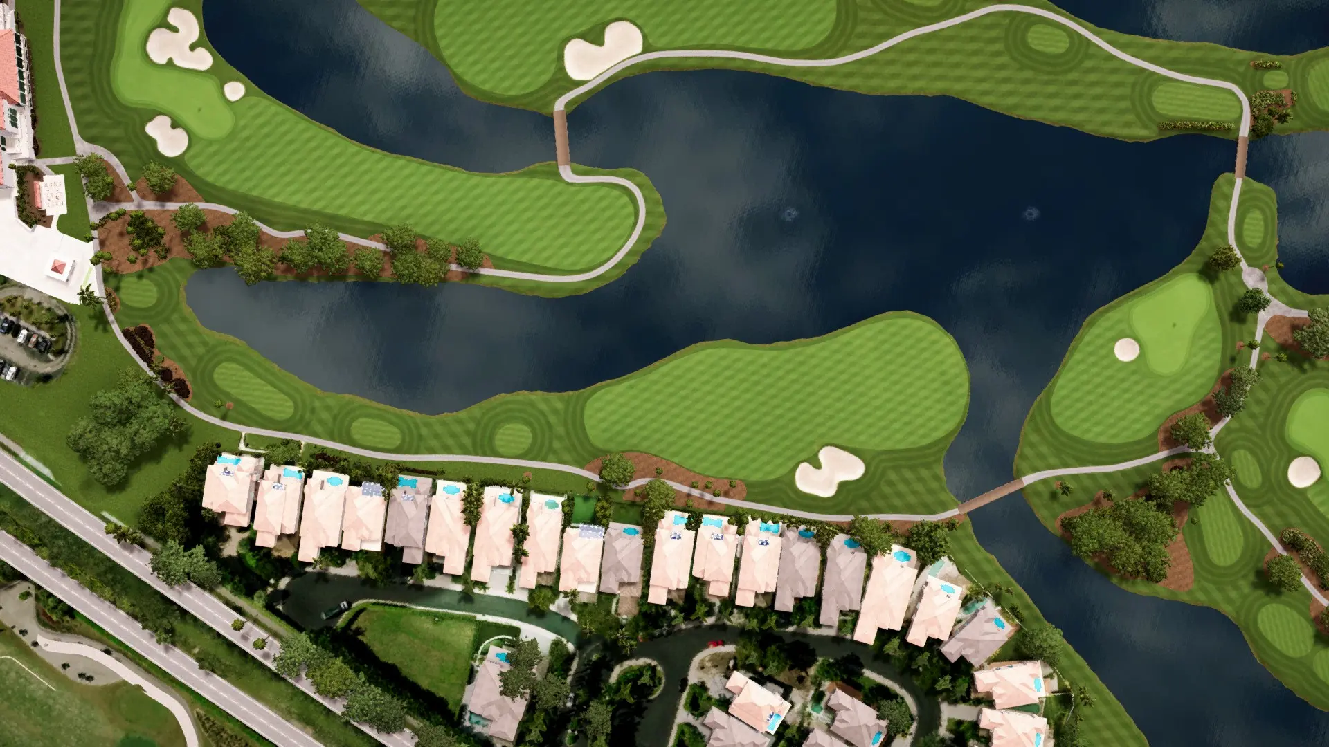 Hole 10 at Bear Lakes CC Lakes Course