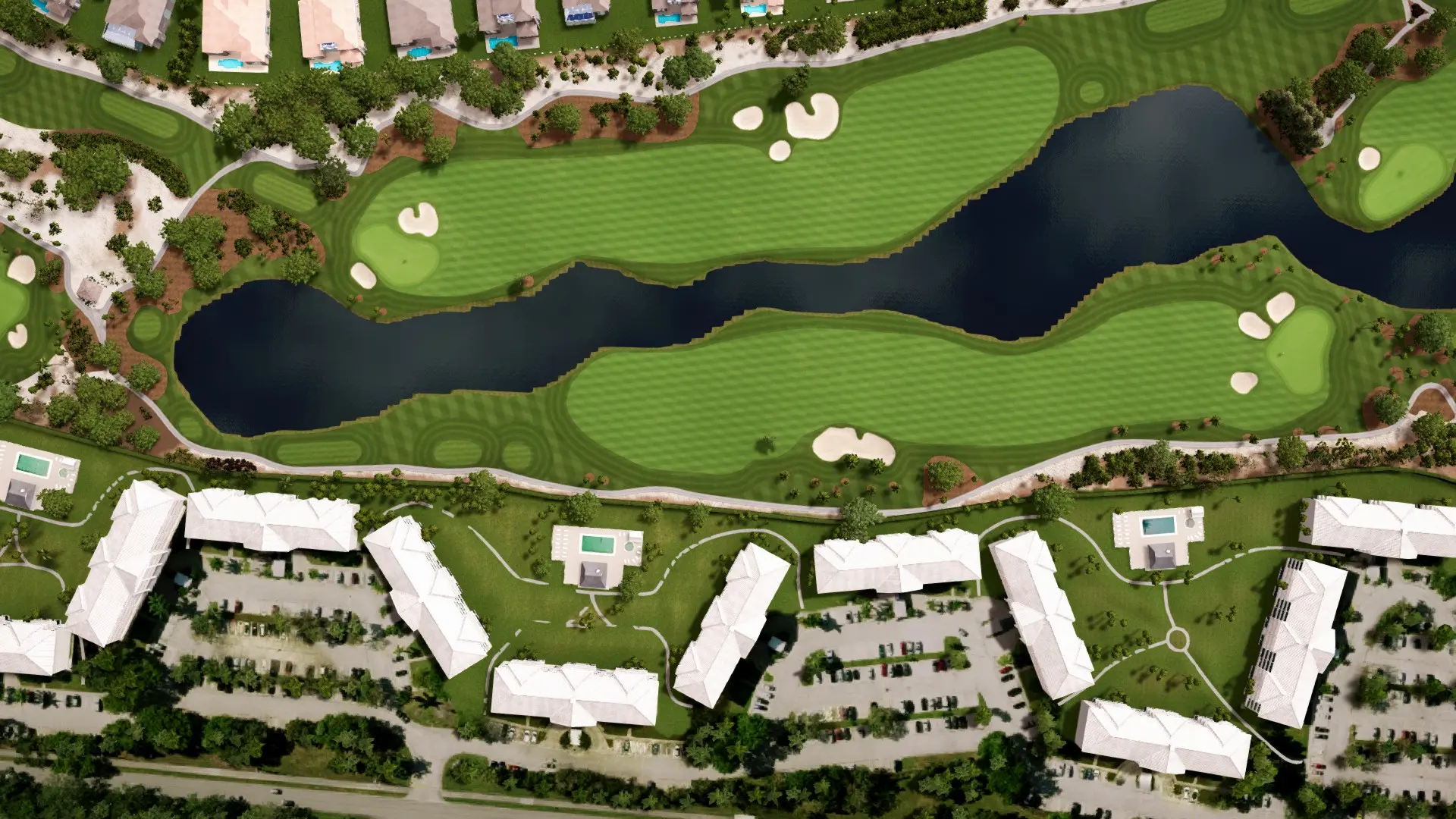 Hole 13 at Bear Lakes CC Lakes Course