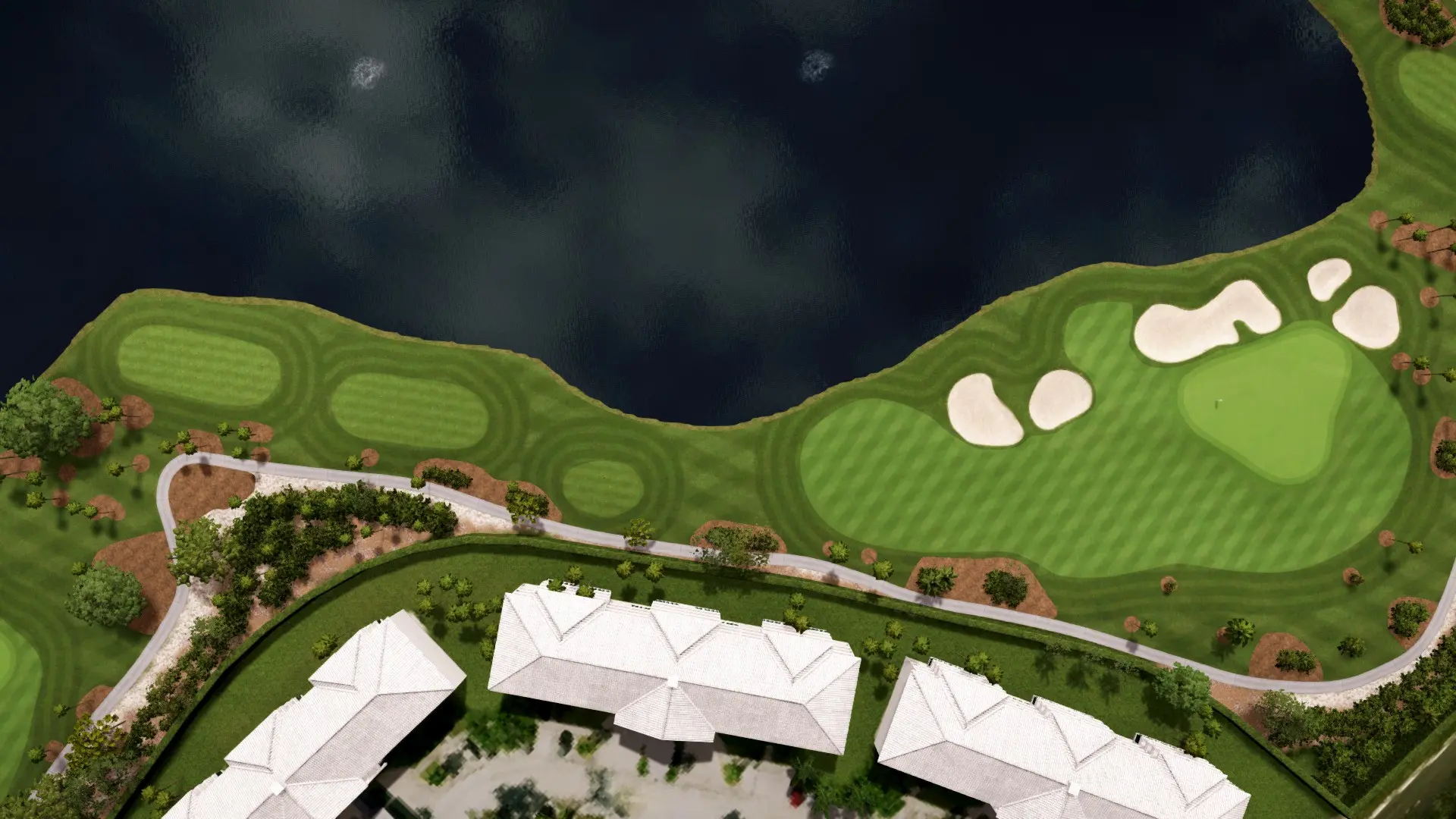 Hole 14 at Bear Lakes CC Lakes Course