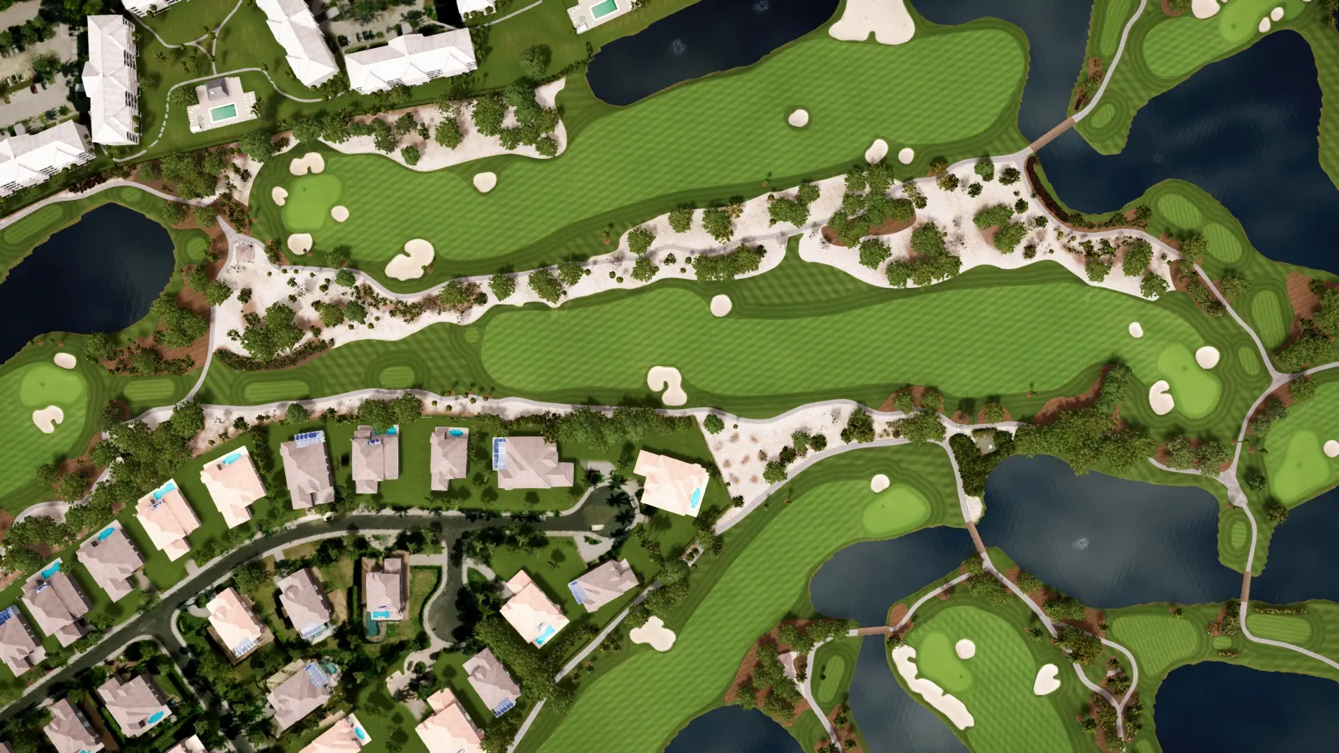 Hole 17 at Bear Lakes CC Lakes Course