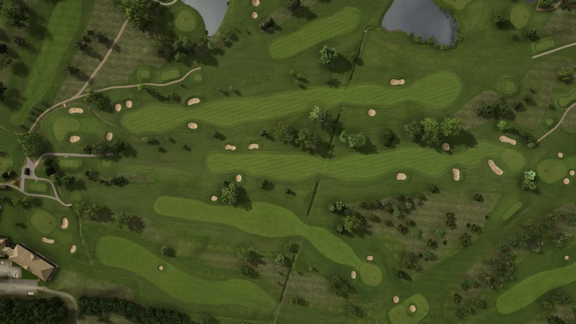 Hole 1 at Belton Woods Resort - Lakes Course