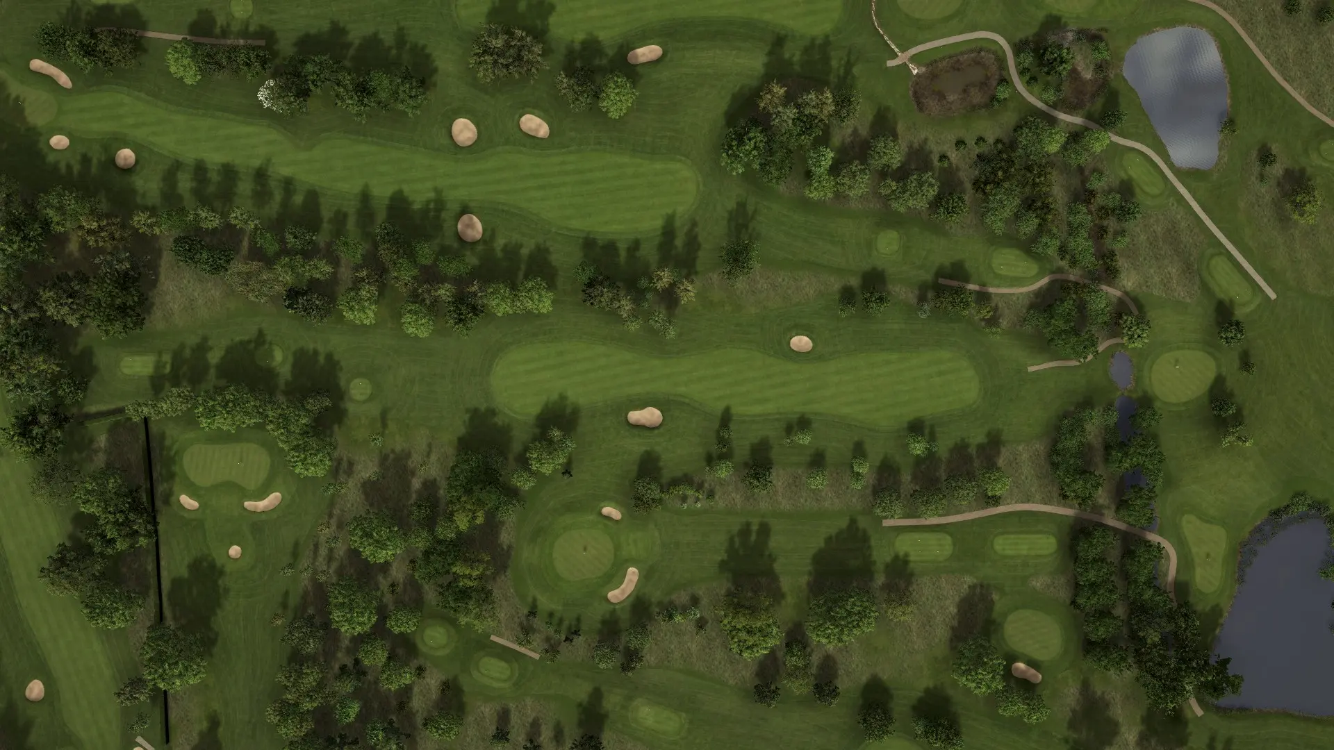 Hole 6 at Belton Woods Resort - Lakes Course