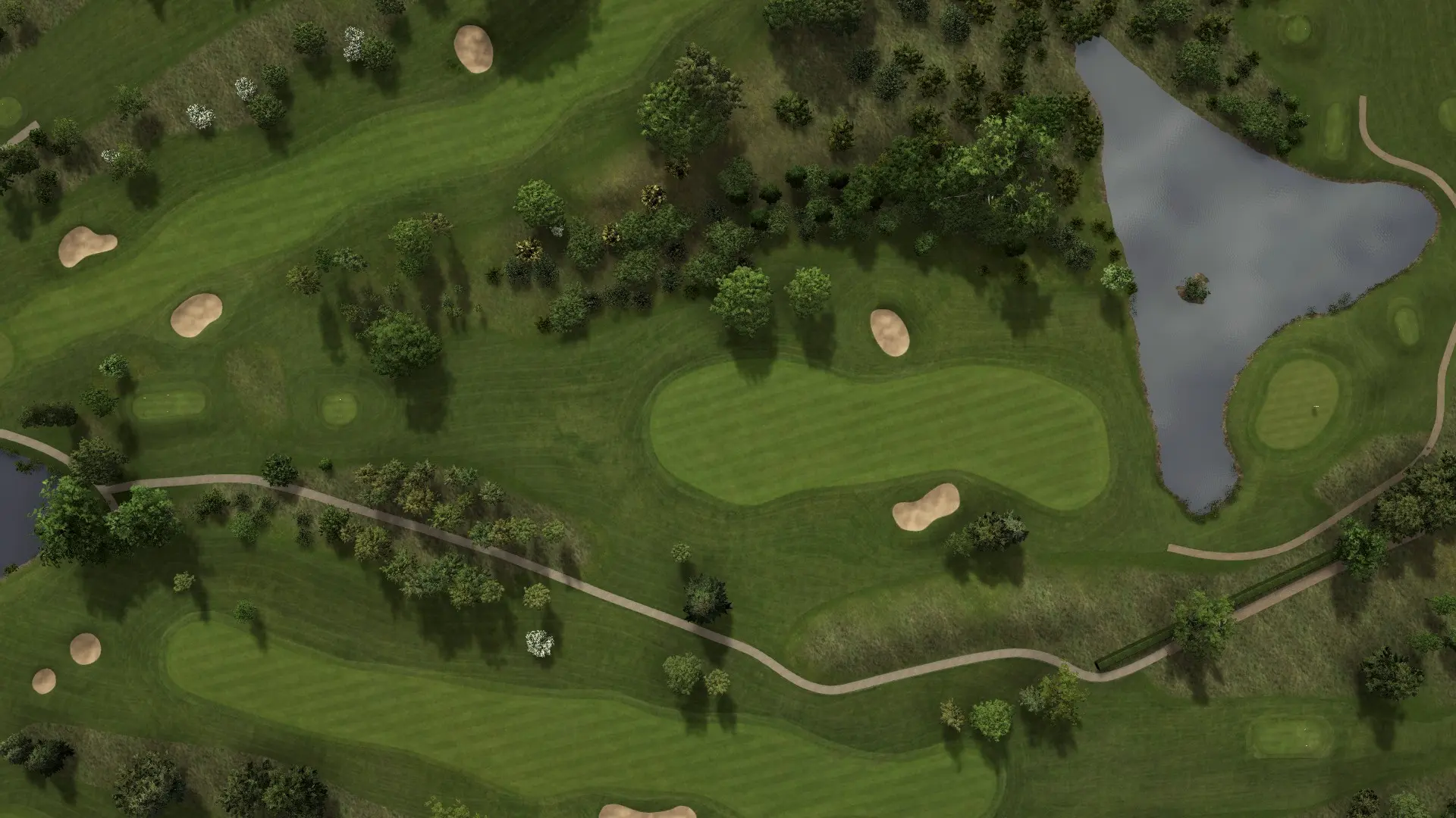 Hole 15 at Belton Woods Resort - Lakes Course
