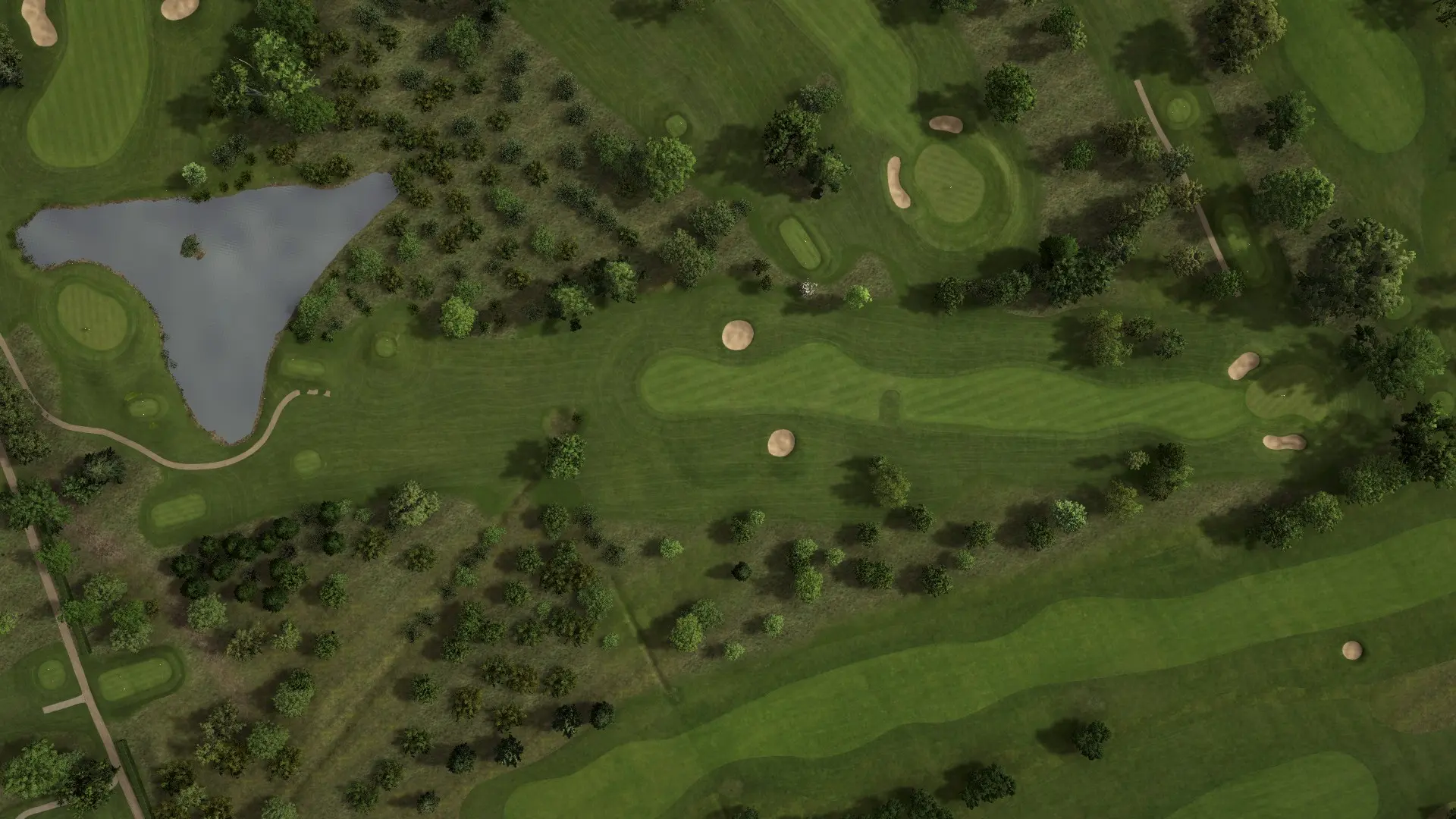 Hole 16 at Belton Woods Resort - Lakes Course
