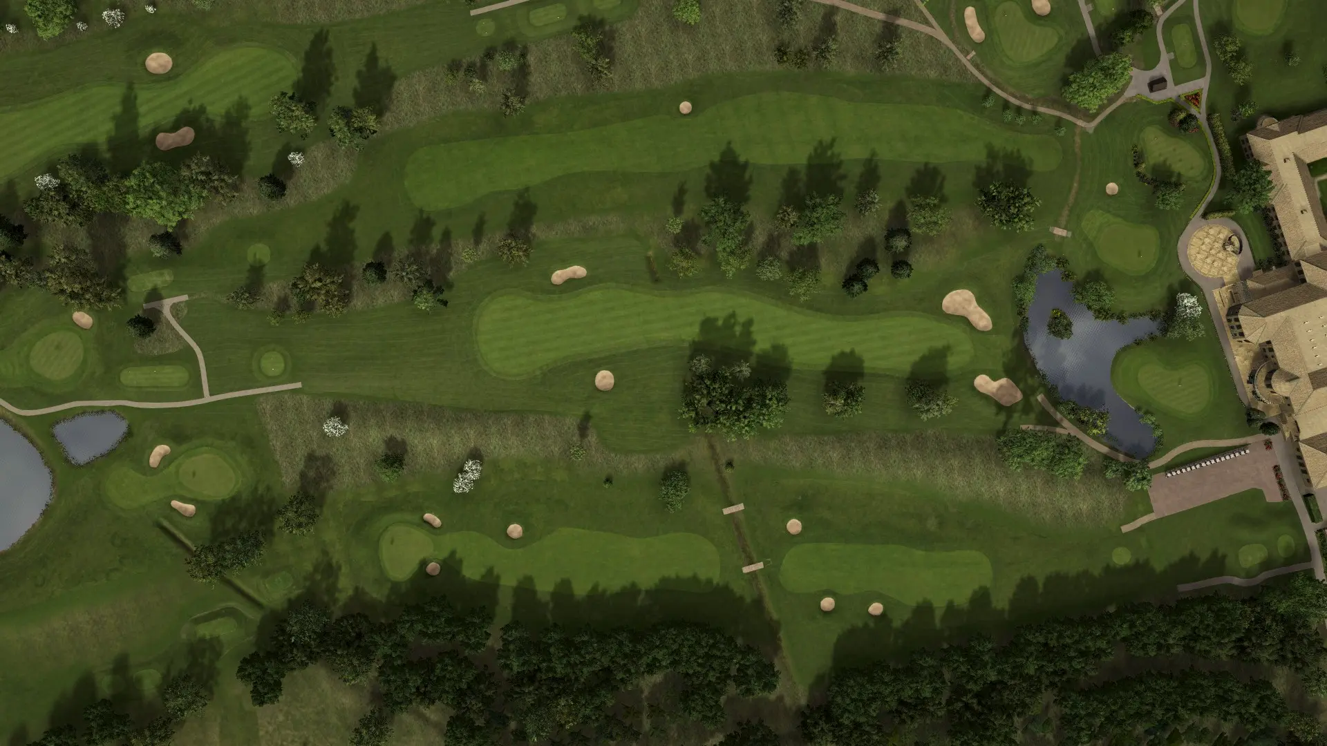Hole 18 at Belton Woods Resort - Lakes Course