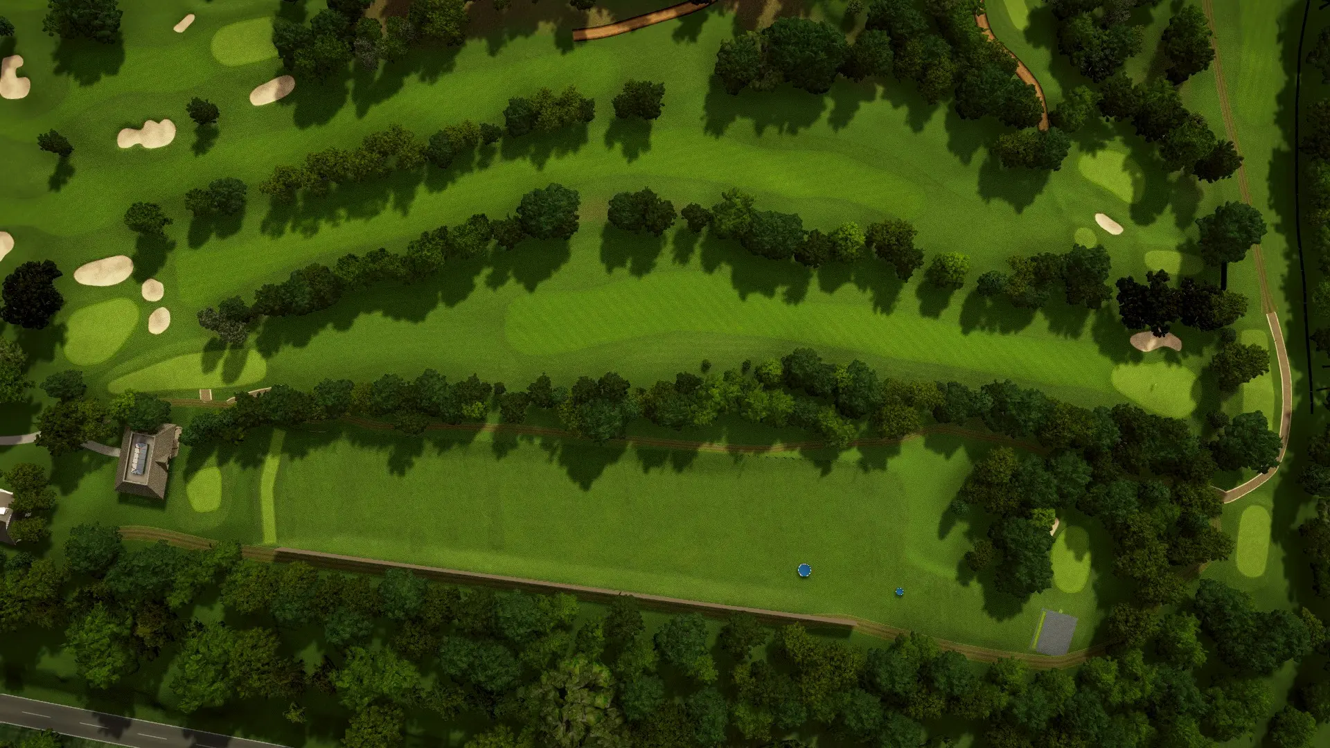 Hole 1 at Golf and Country Club Berlin-Wannsee