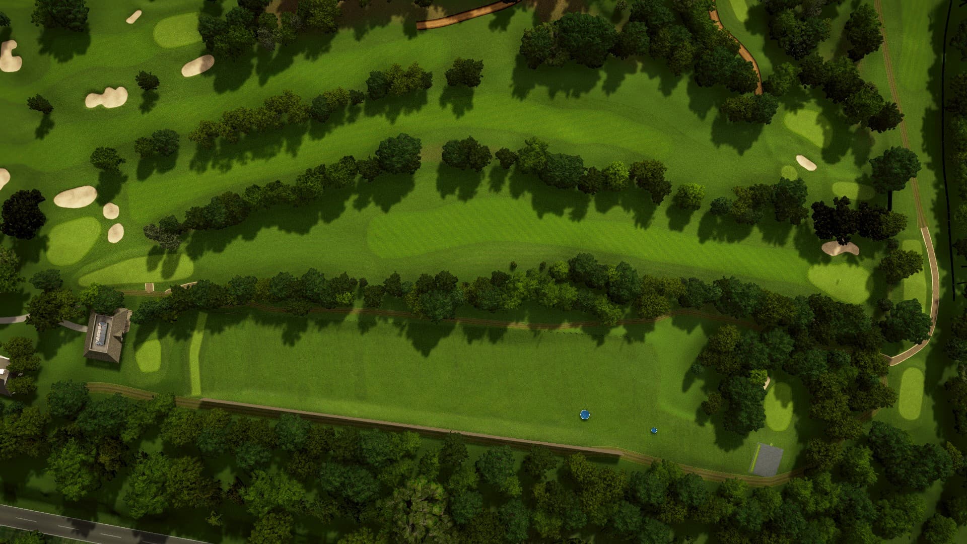 Hole 1 at Golf and Country Club Berlin-Wannsee