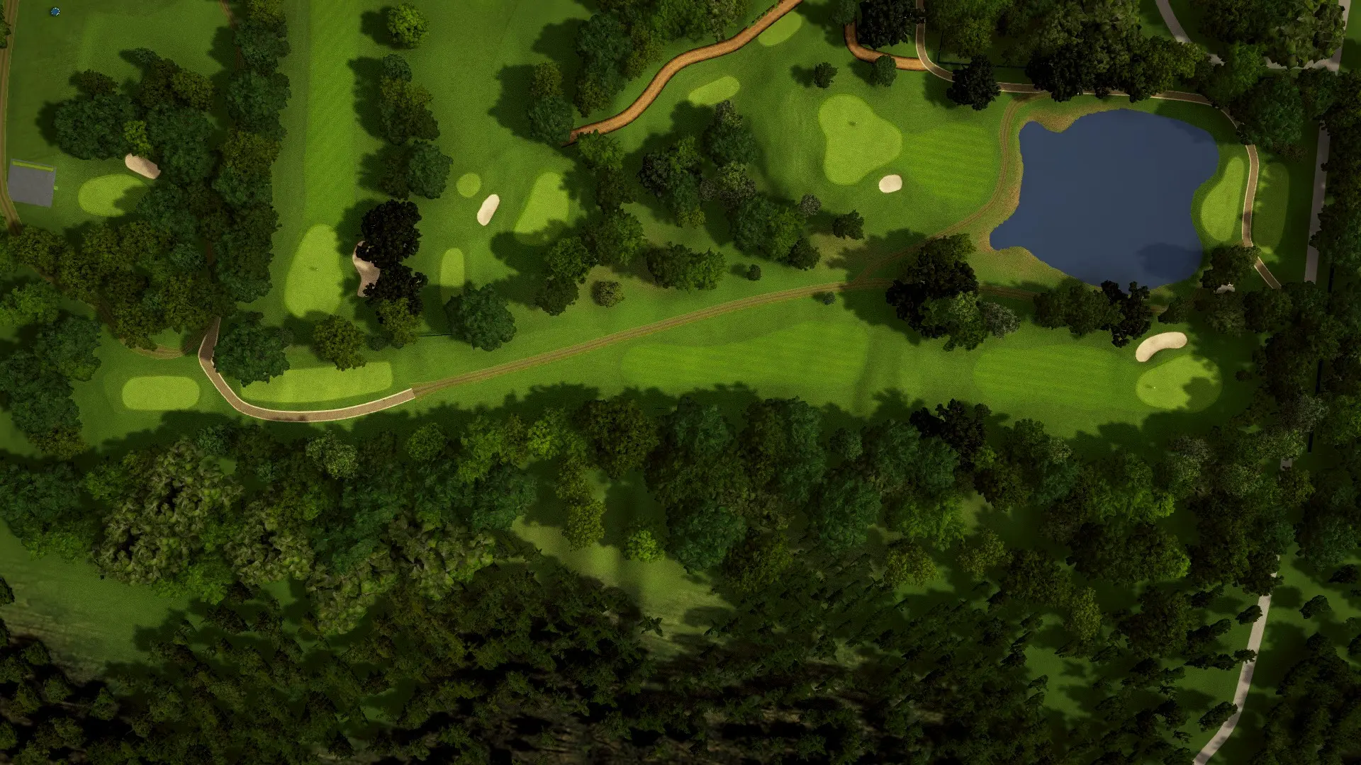 Hole 2 at Golf and Country Club Berlin-Wannsee