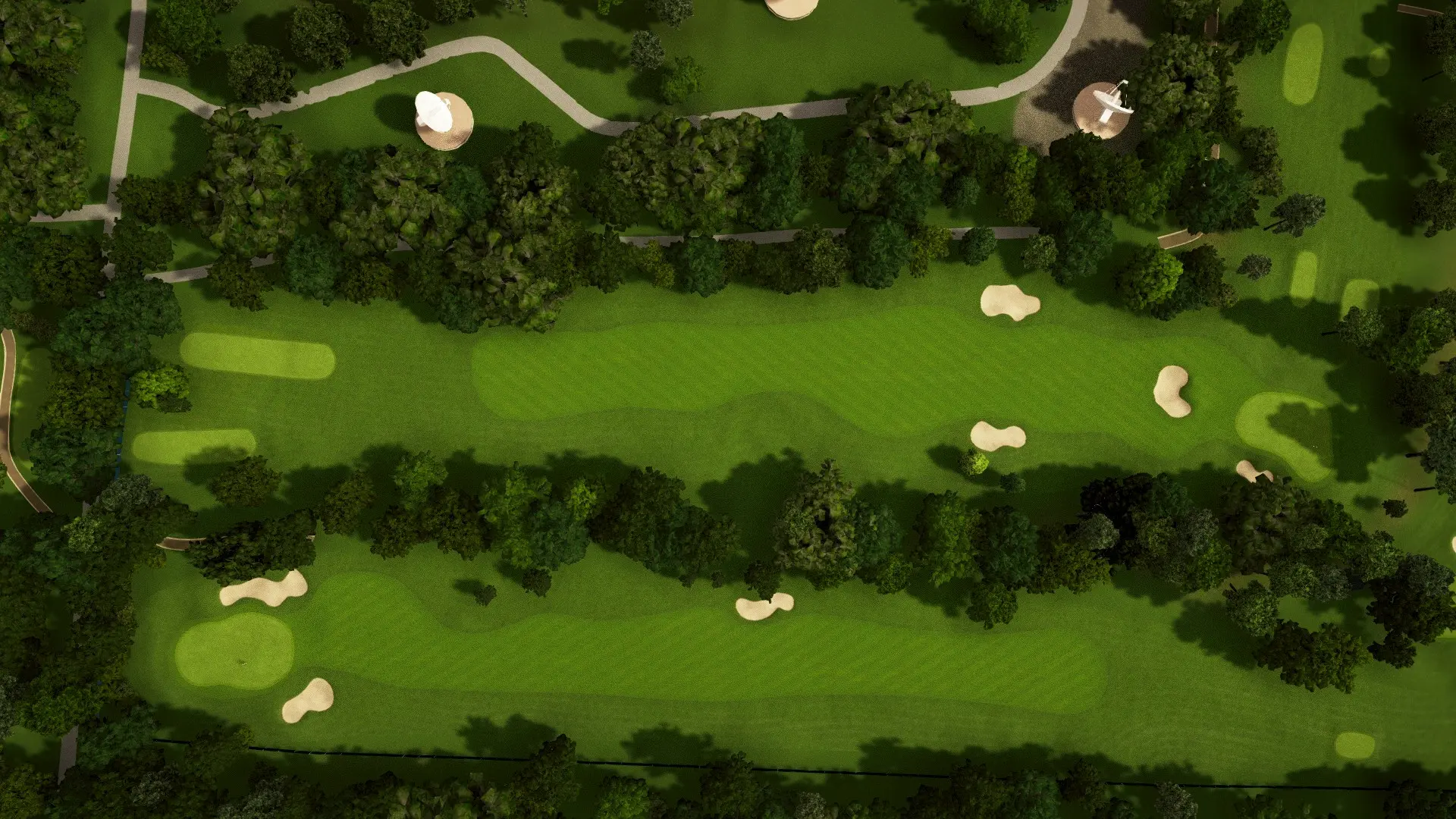 Hole 3 at Golf and Country Club Berlin-Wannsee