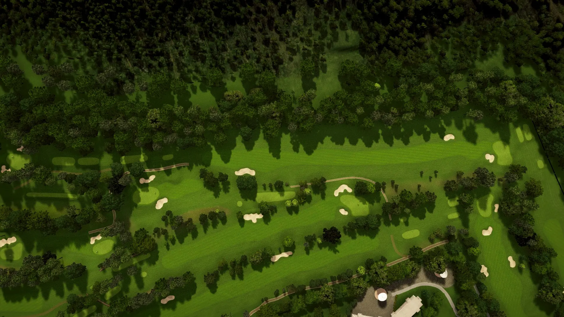 Hole 15 at Golf and Country Club Berlin-Wannsee