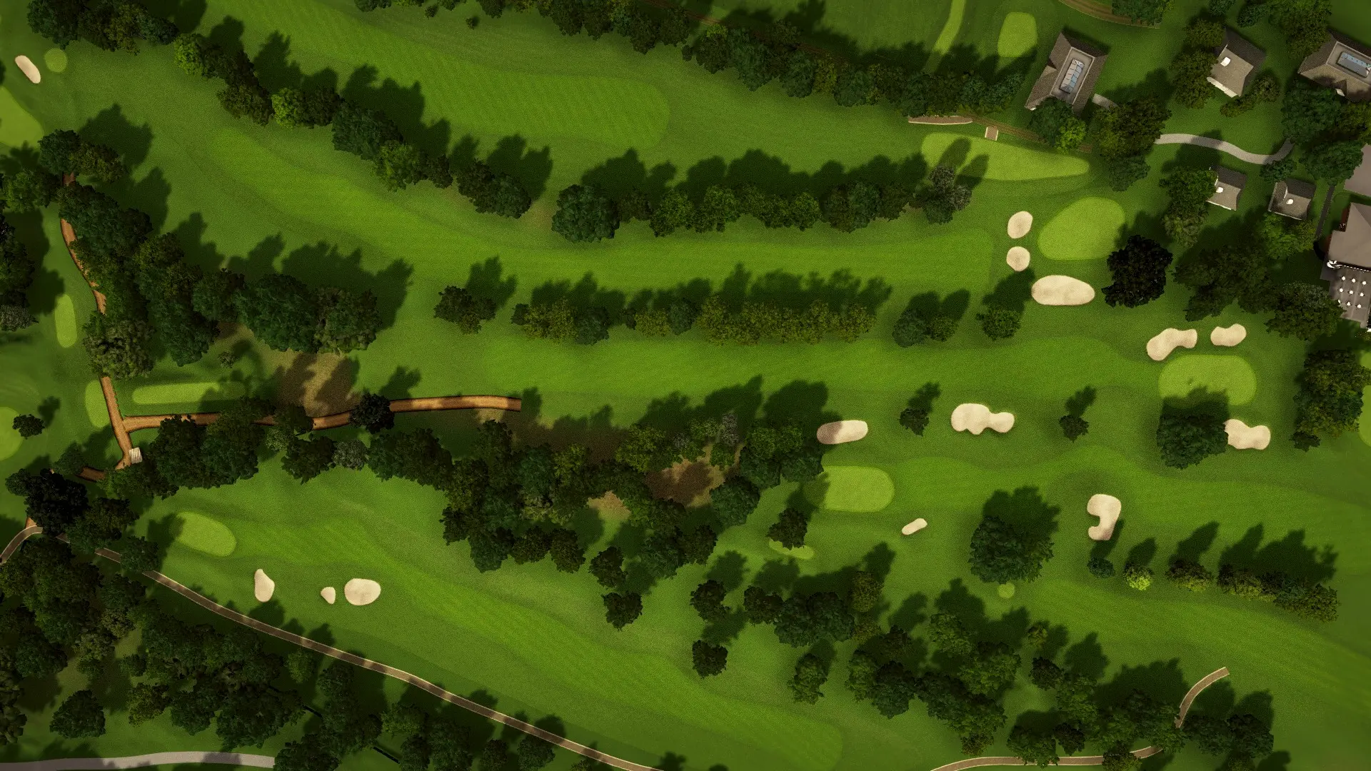 Hole 18 at Golf and Country Club Berlin-Wannsee