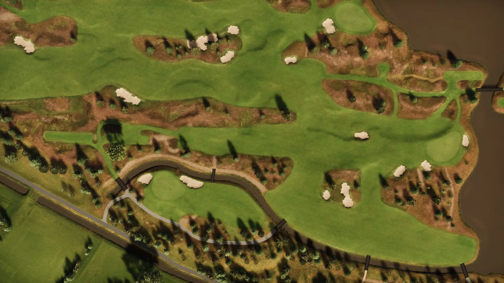Hole 1 at Bernardus Golf – Solheim Cup Edition