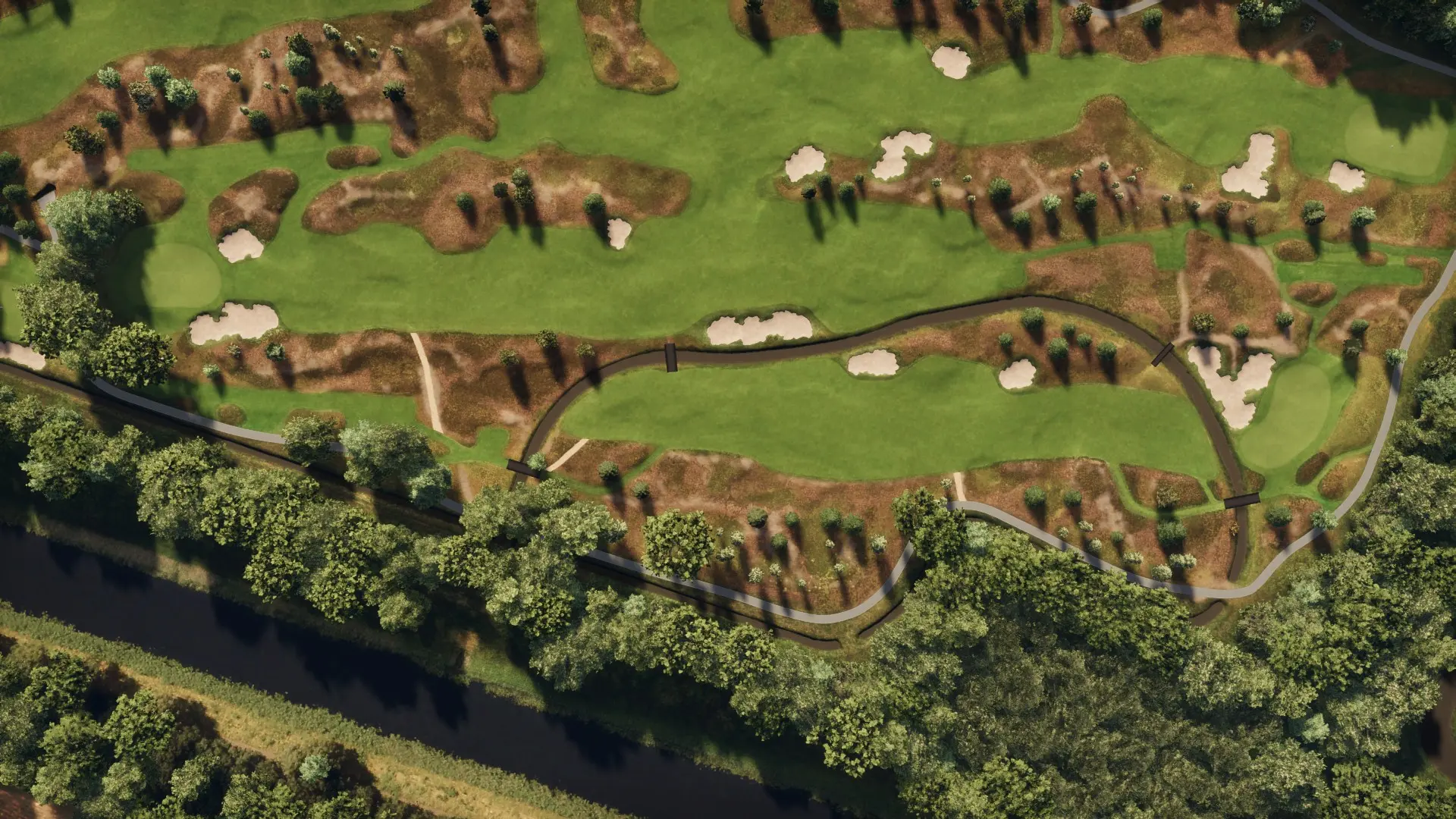 Hole 12 at Bernardus Golf – Solheim Cup Edition
