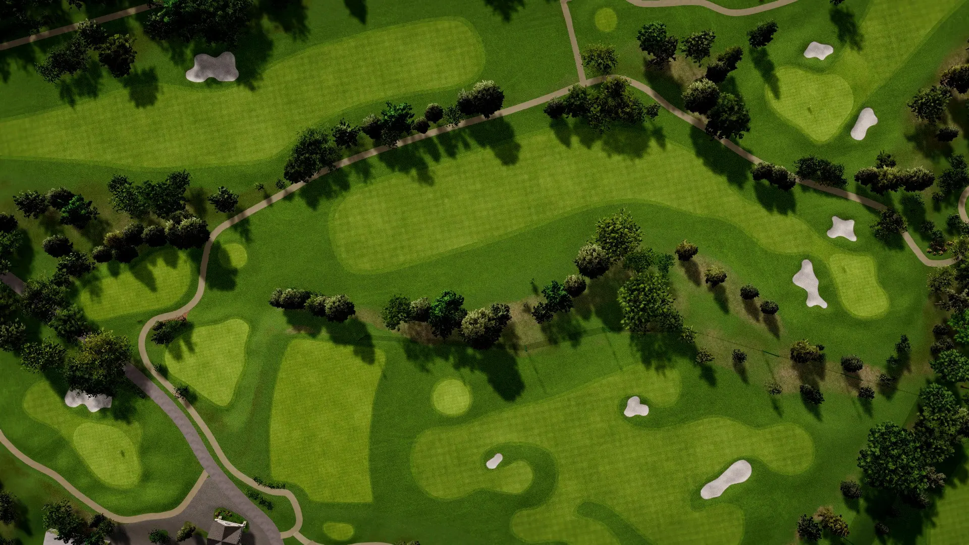 Hole 1 at Bethesda CC