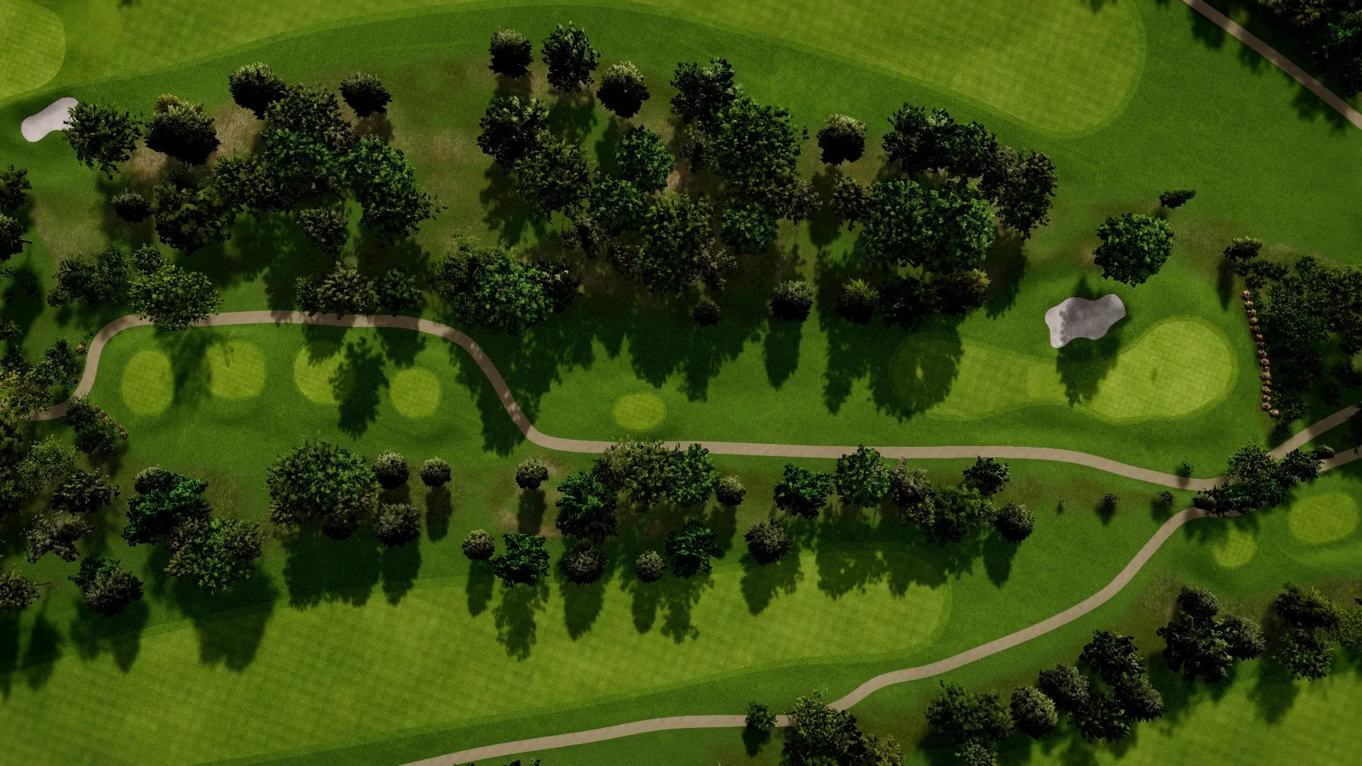 Hole 2 at Bethesda CC