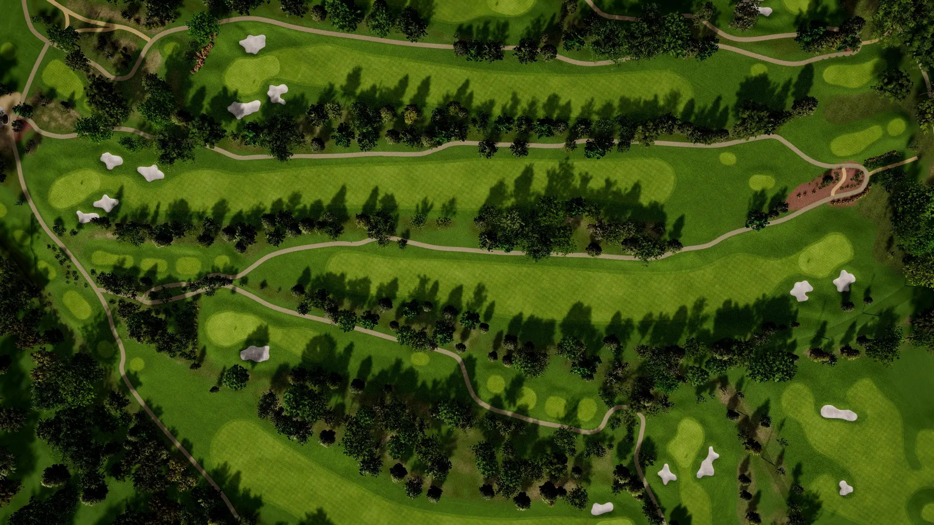 Hole 3 at Bethesda CC