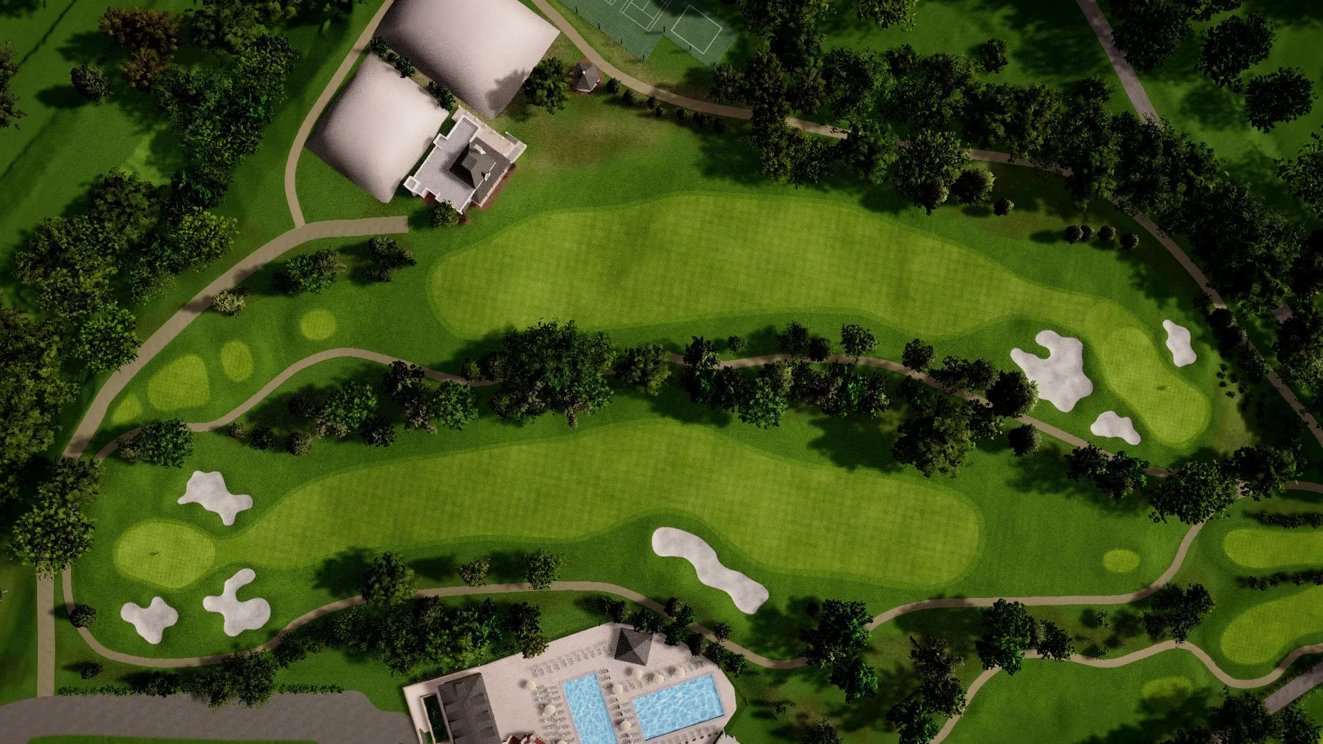 Hole 8 at Bethesda CC