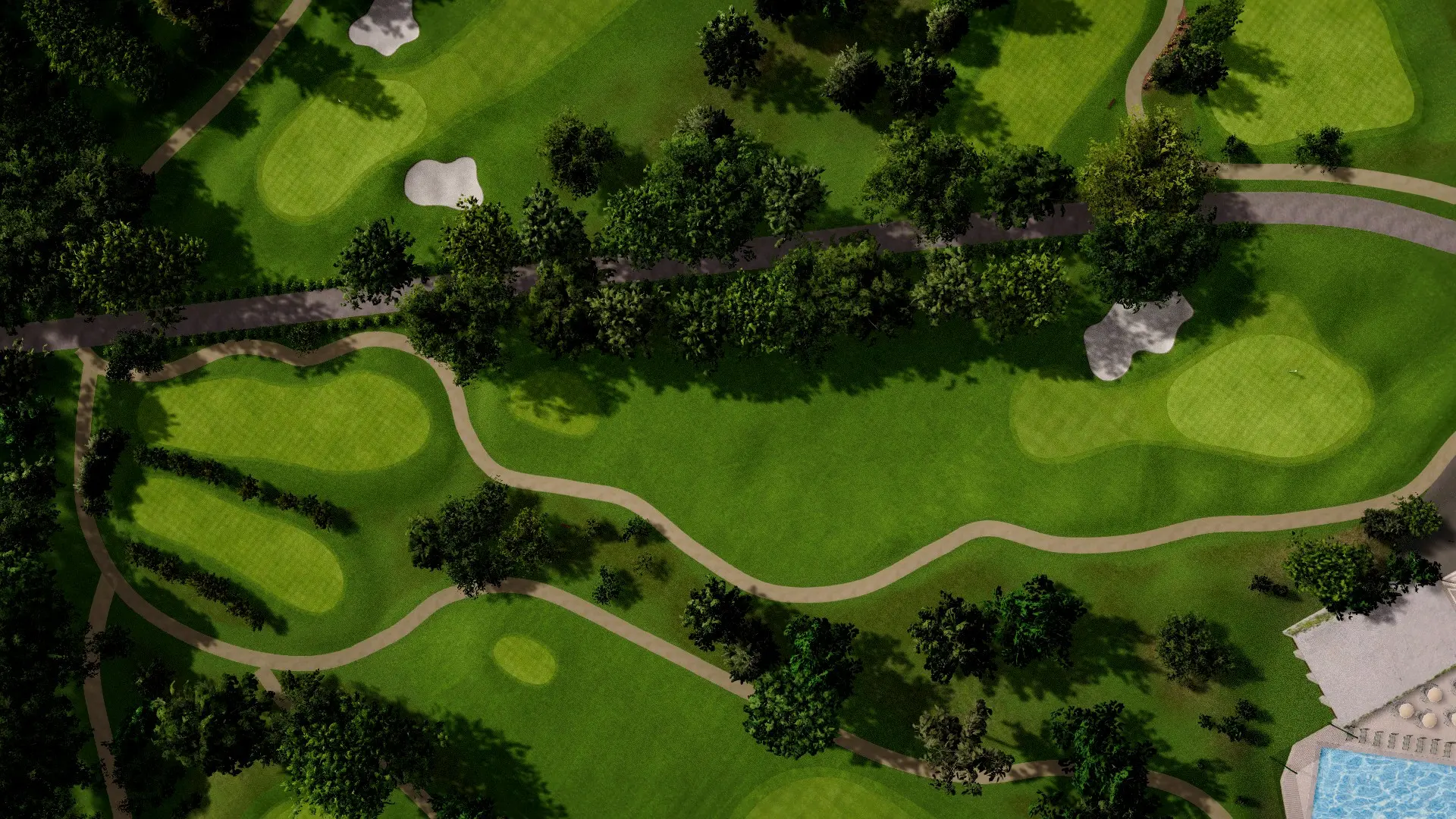 Hole 9 at Bethesda CC