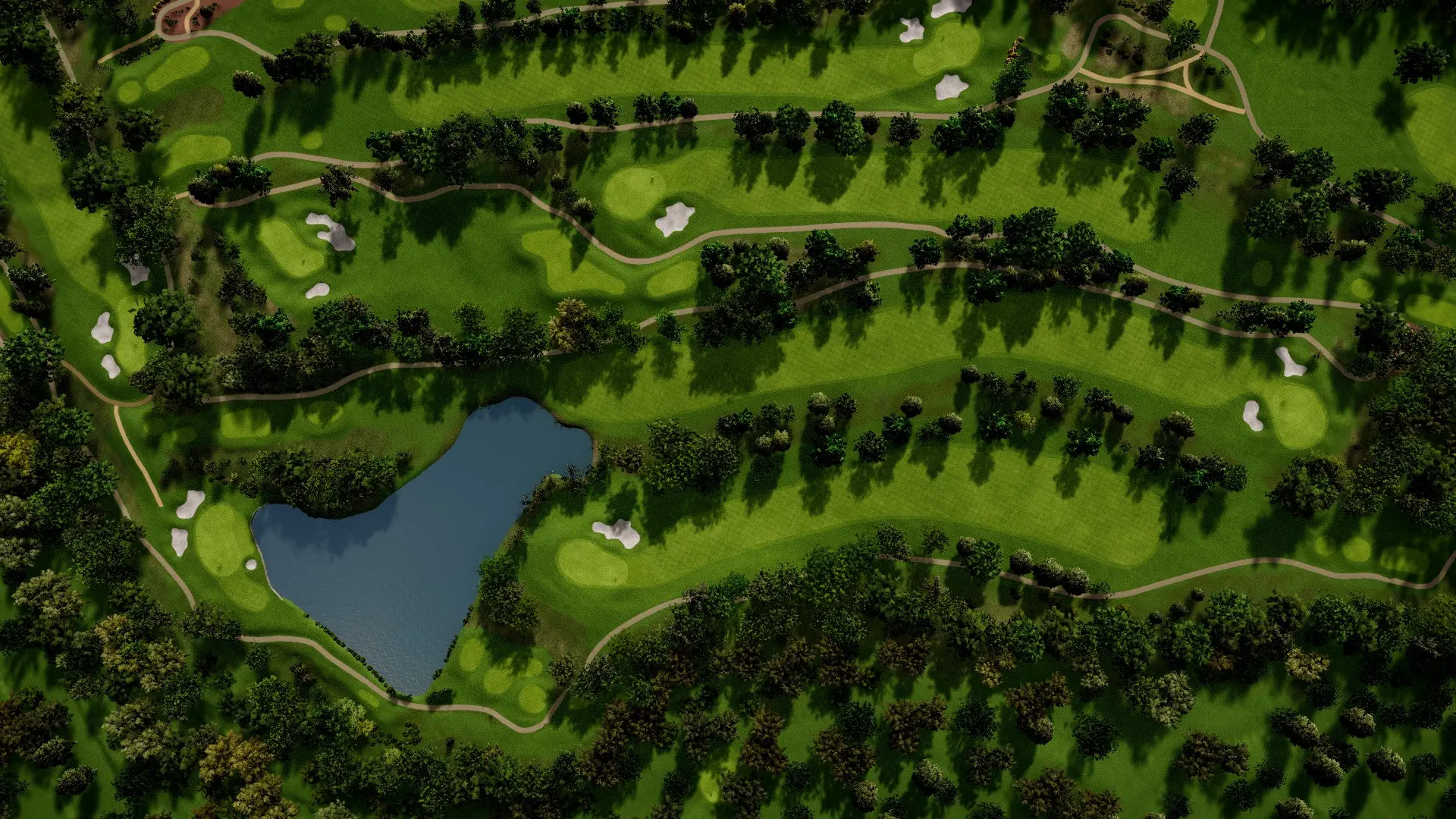 Hole 11 at Bethesda CC