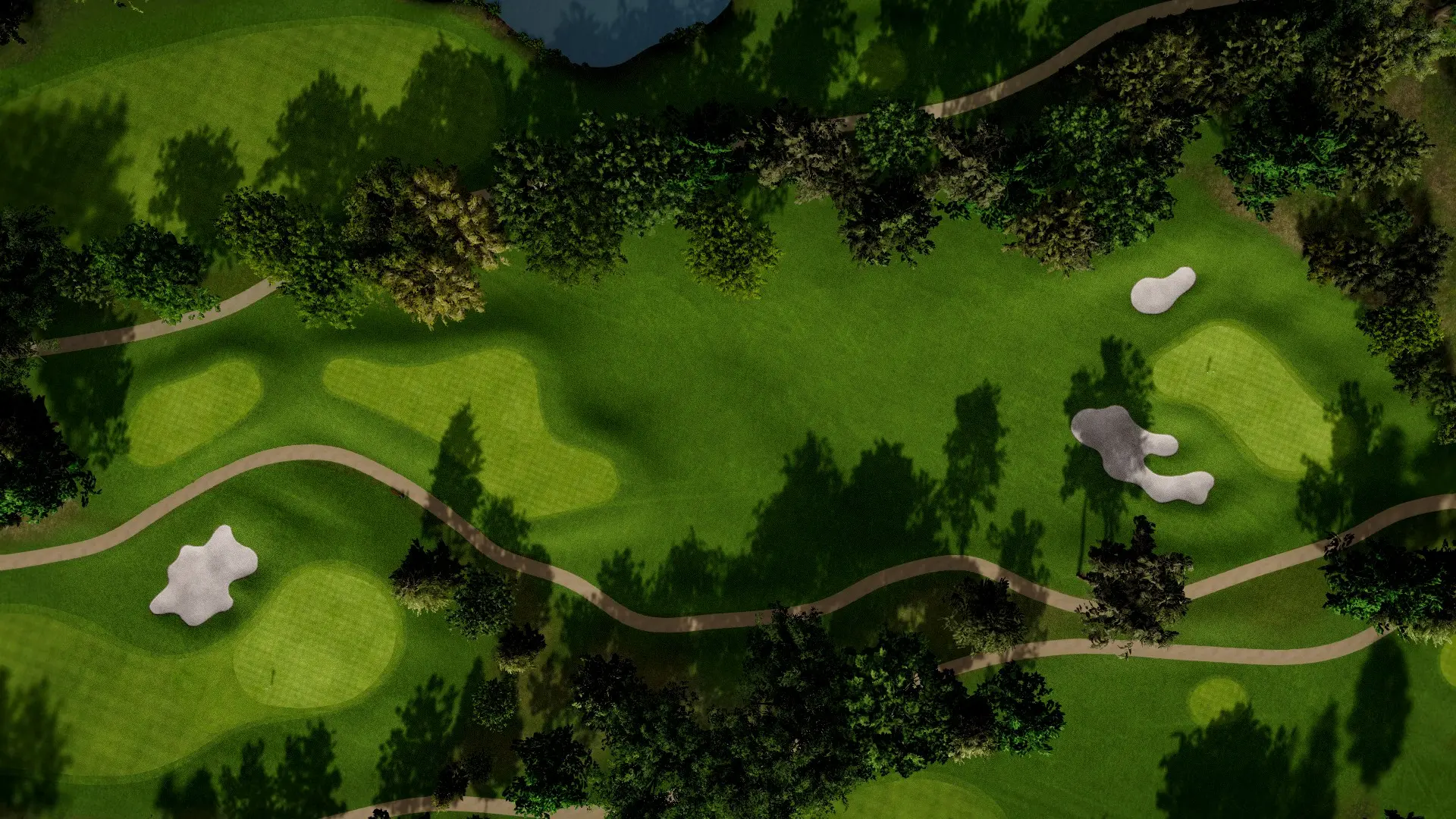 Hole 13 at Bethesda CC
