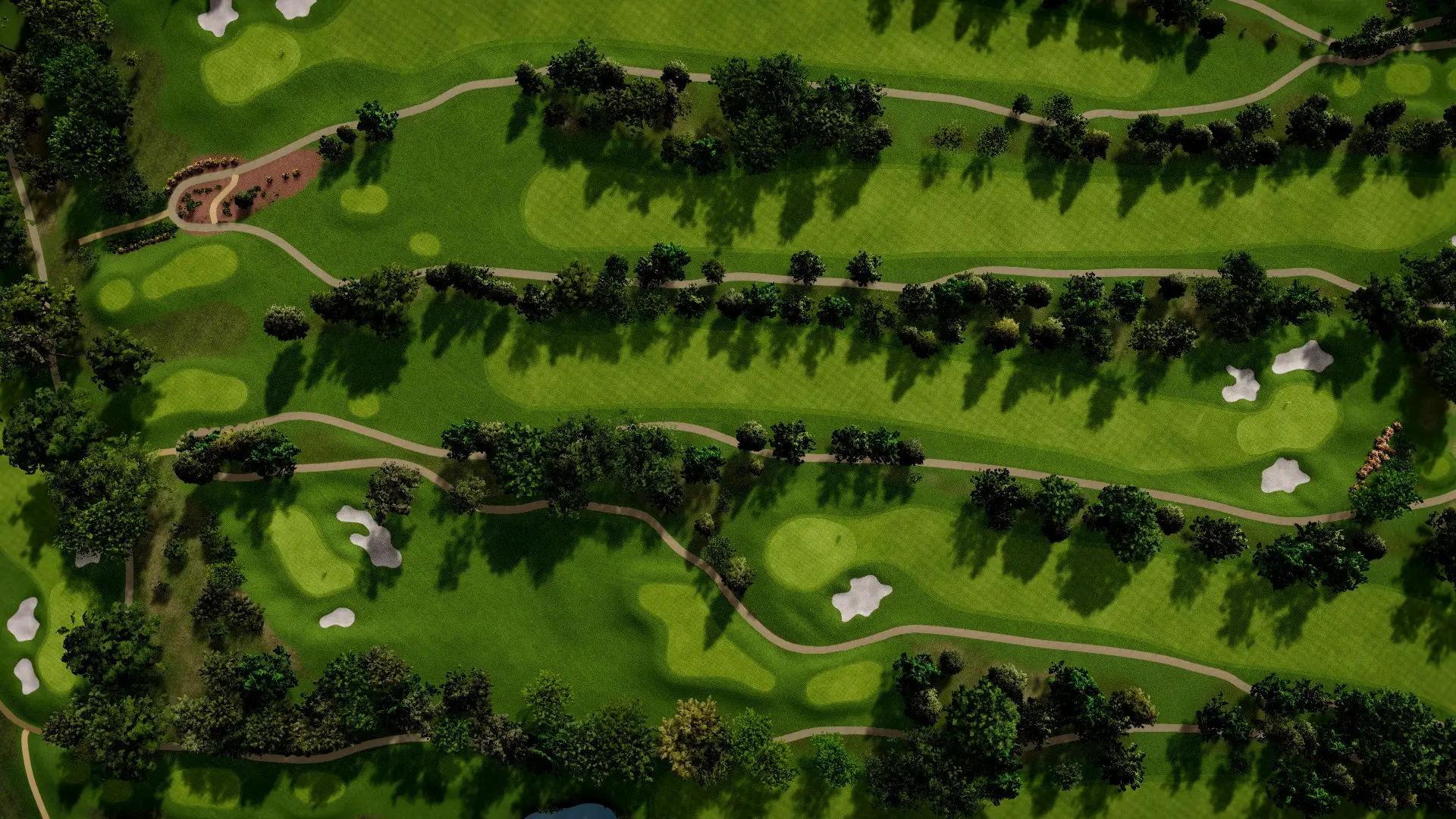 Hole 14 at Bethesda CC