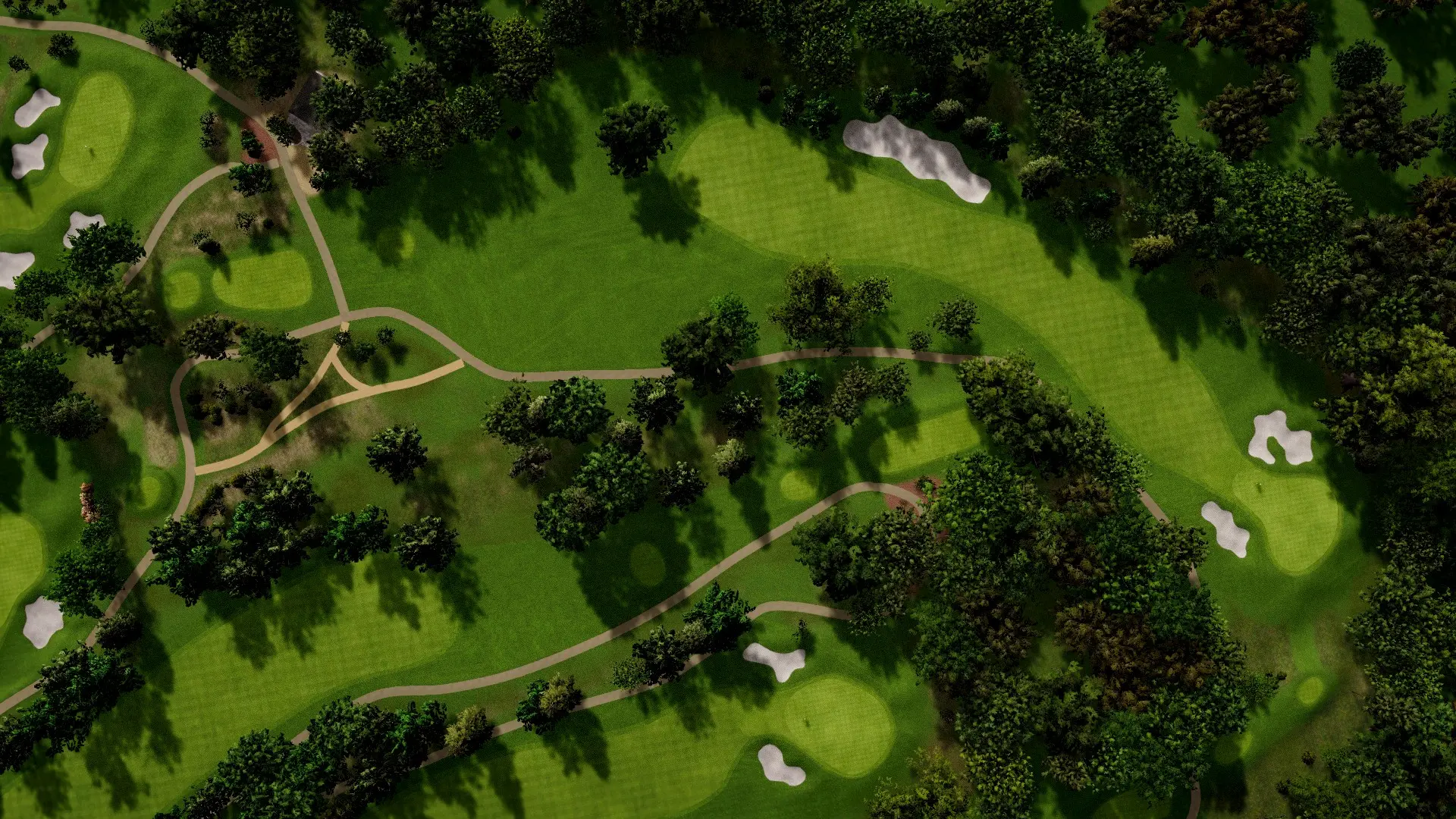 Hole 15 at Bethesda CC