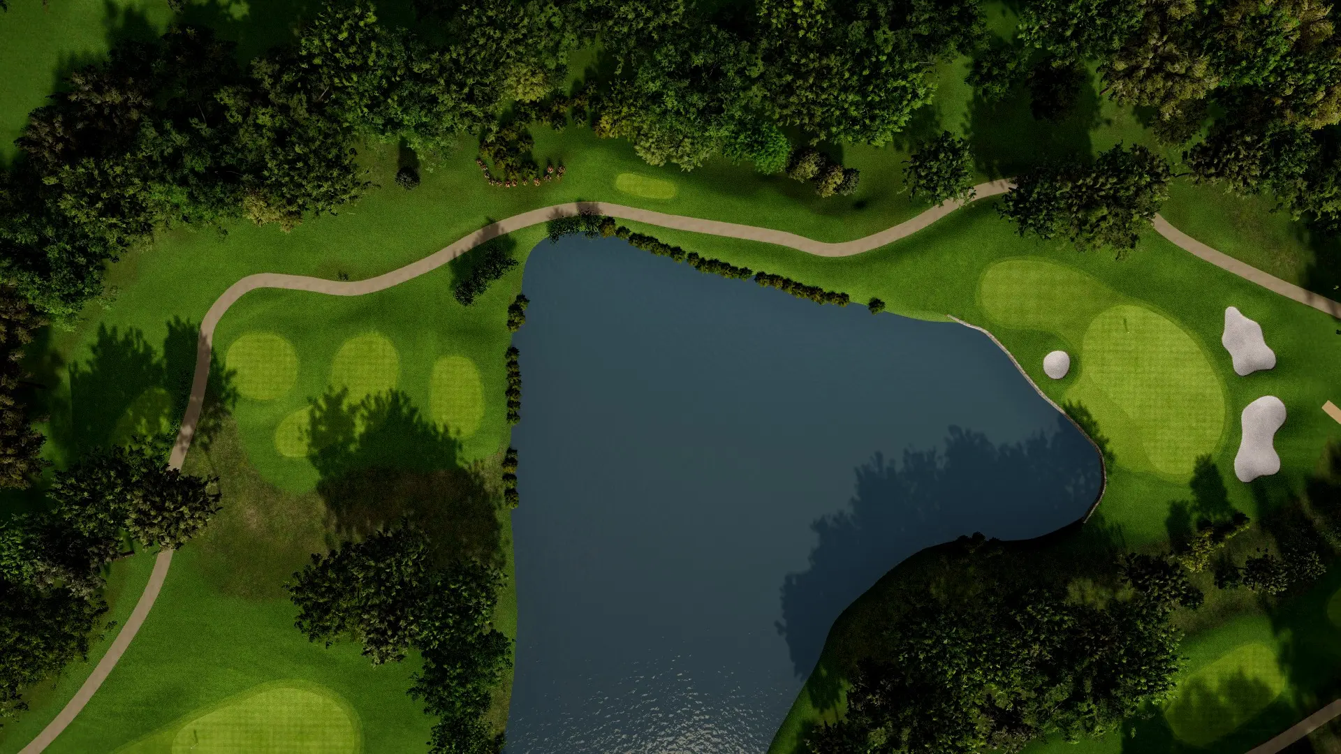 Hole 17 at Bethesda CC