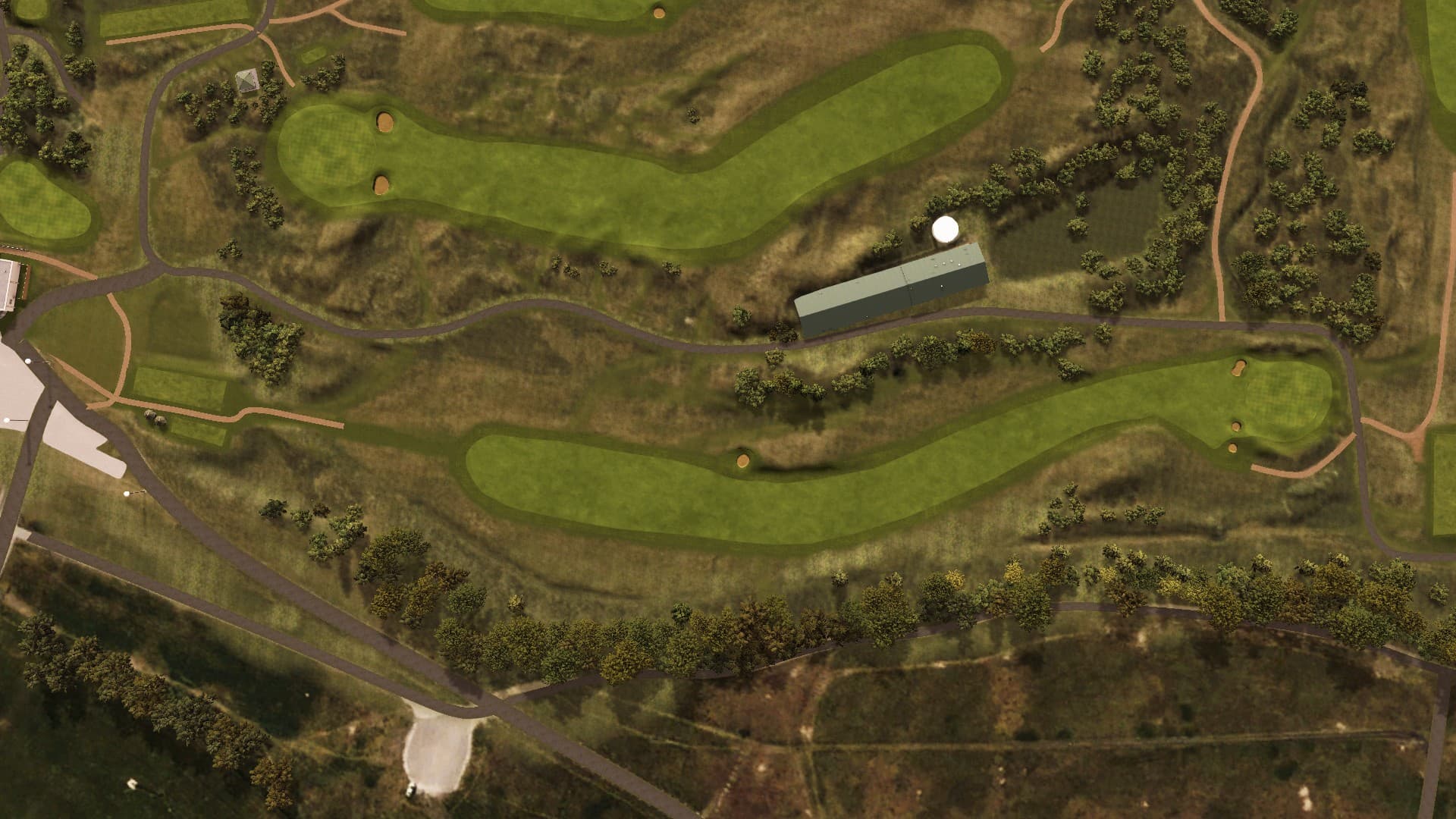 Hole 1 at Royal Birkdale