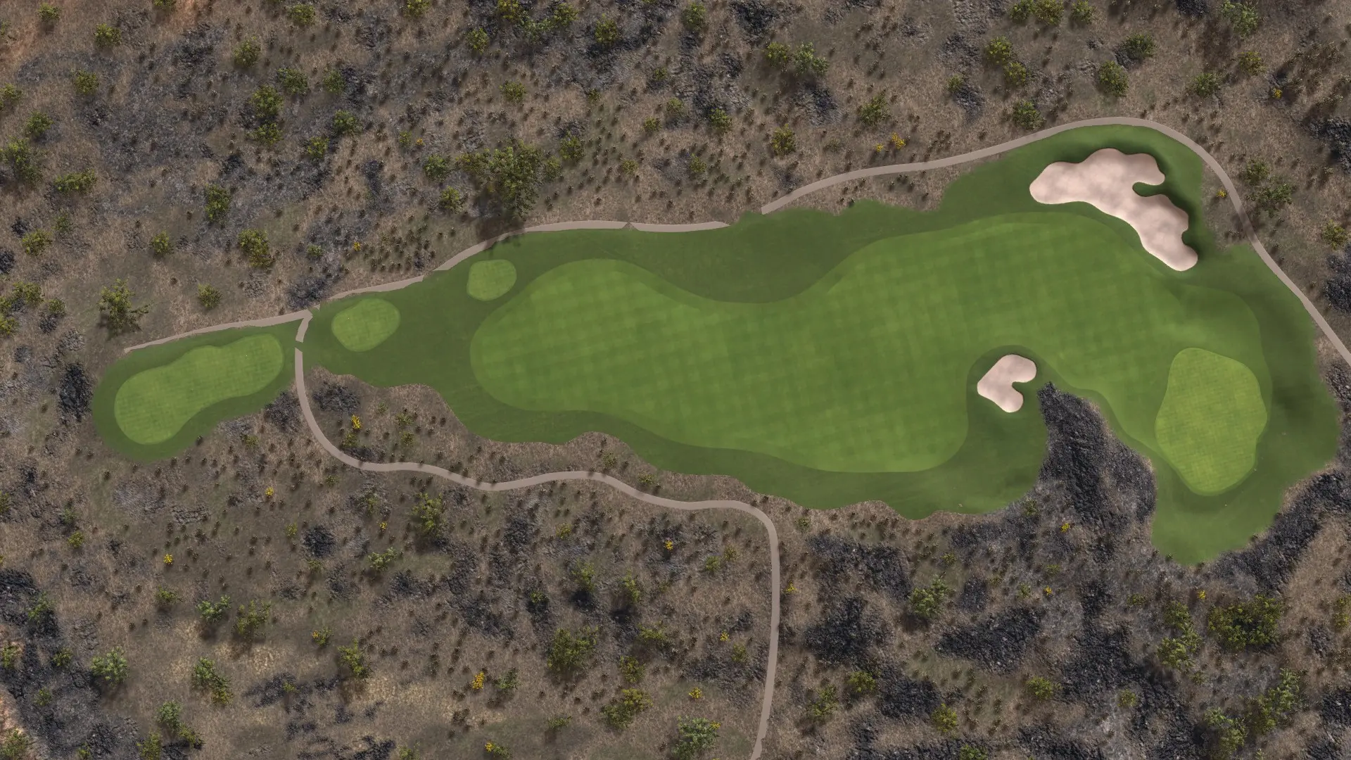 Hole 14 at Black Desert Resort