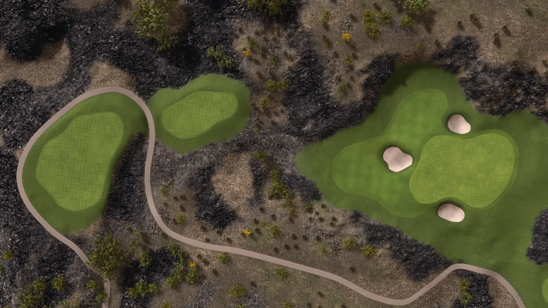Hole 17 at Black Desert Resort