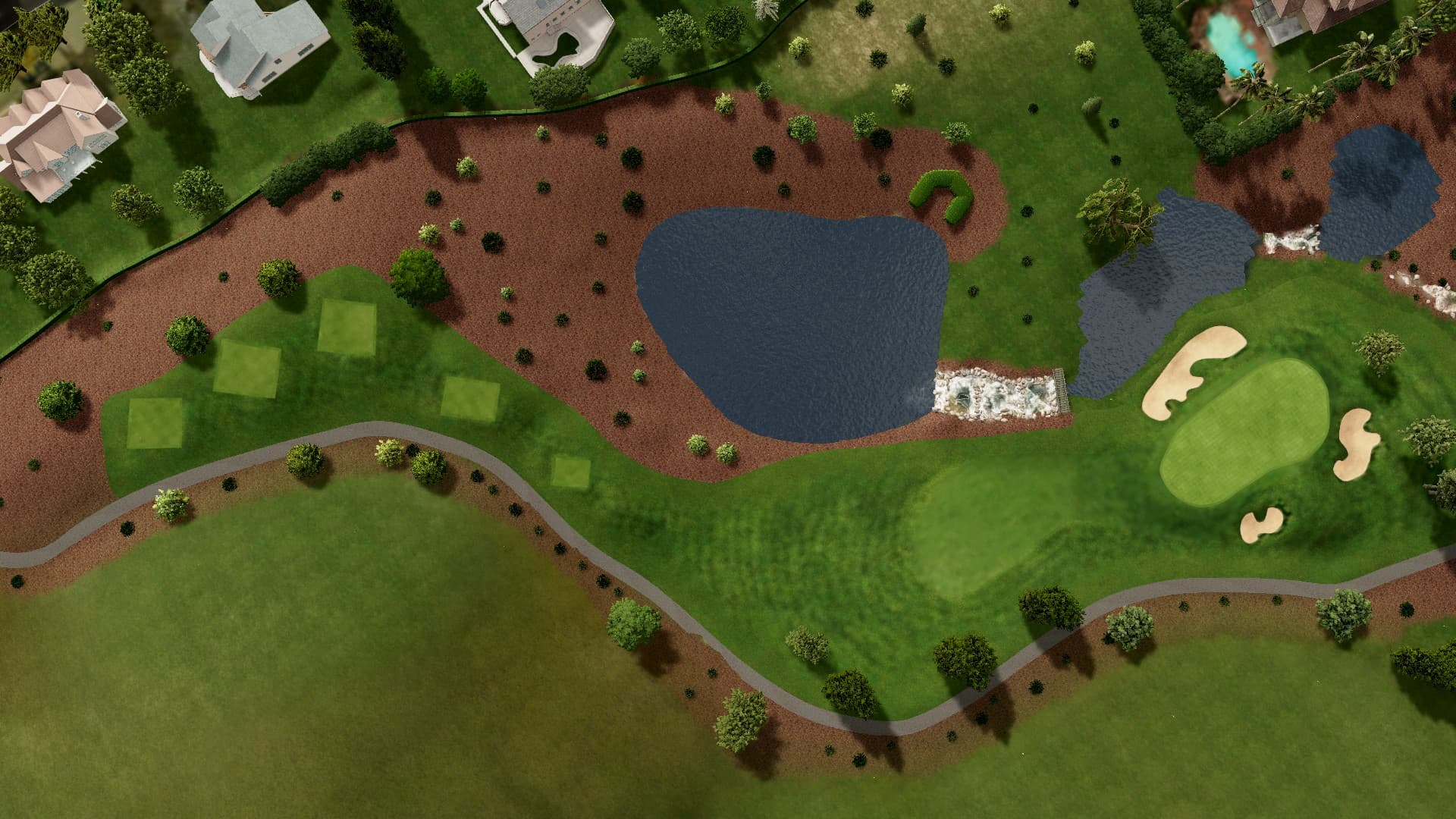 Hole 9 at Blackhawk CC - Falls Course