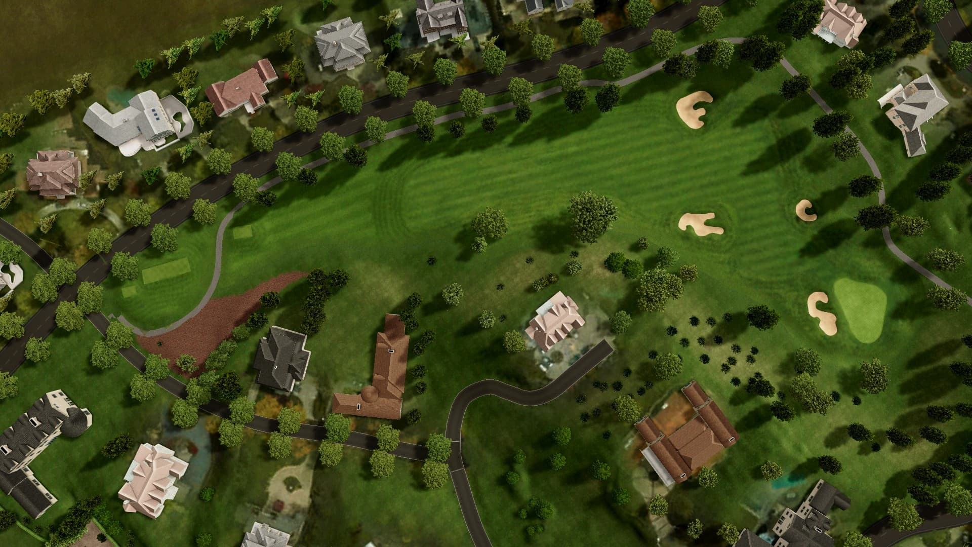 Hole 18 at Blackhawk CC - Falls Course