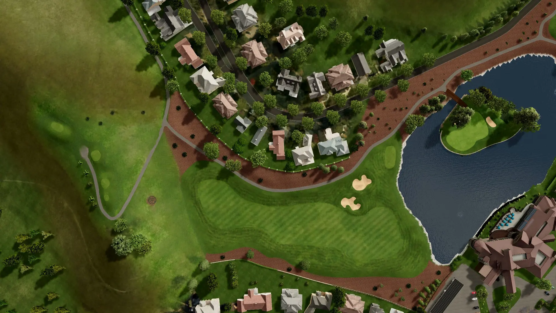 Hole 18 at Blackhawk CC - Lakeside Course