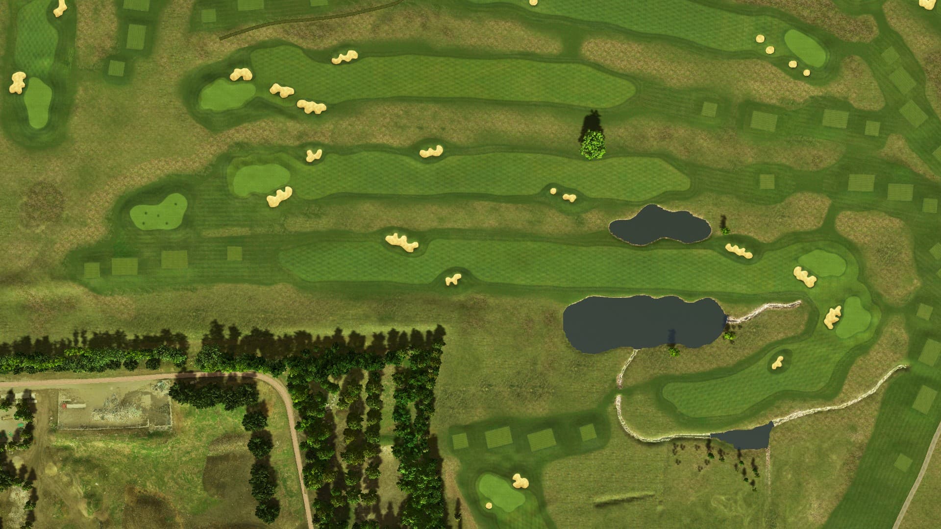 Hole 1 at Black Water Links