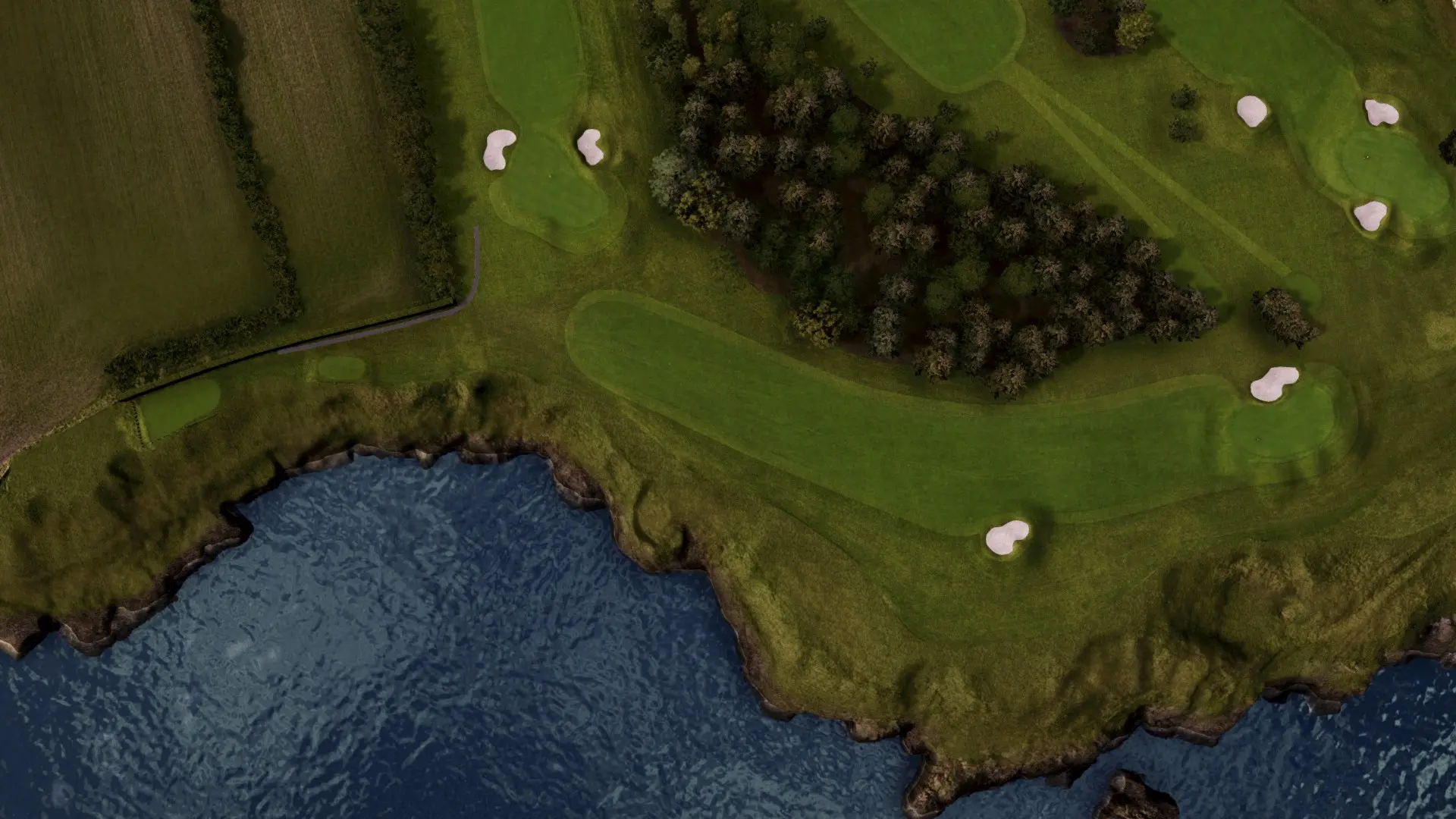 Hole 14 at Blainroe Golf Club
