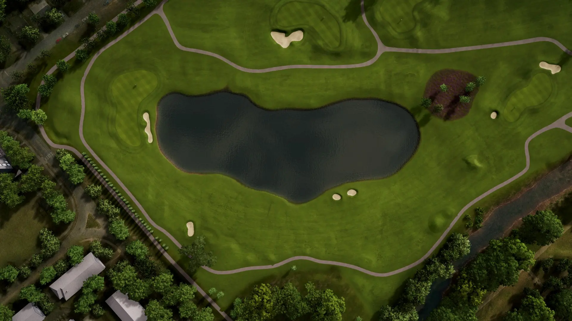 Hole 3 at Bobby Jones Azalea Golf Course