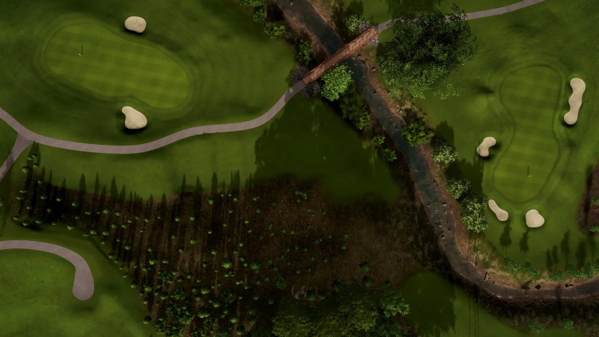 Hole 7 at Bobby Jones Azalea Golf Course