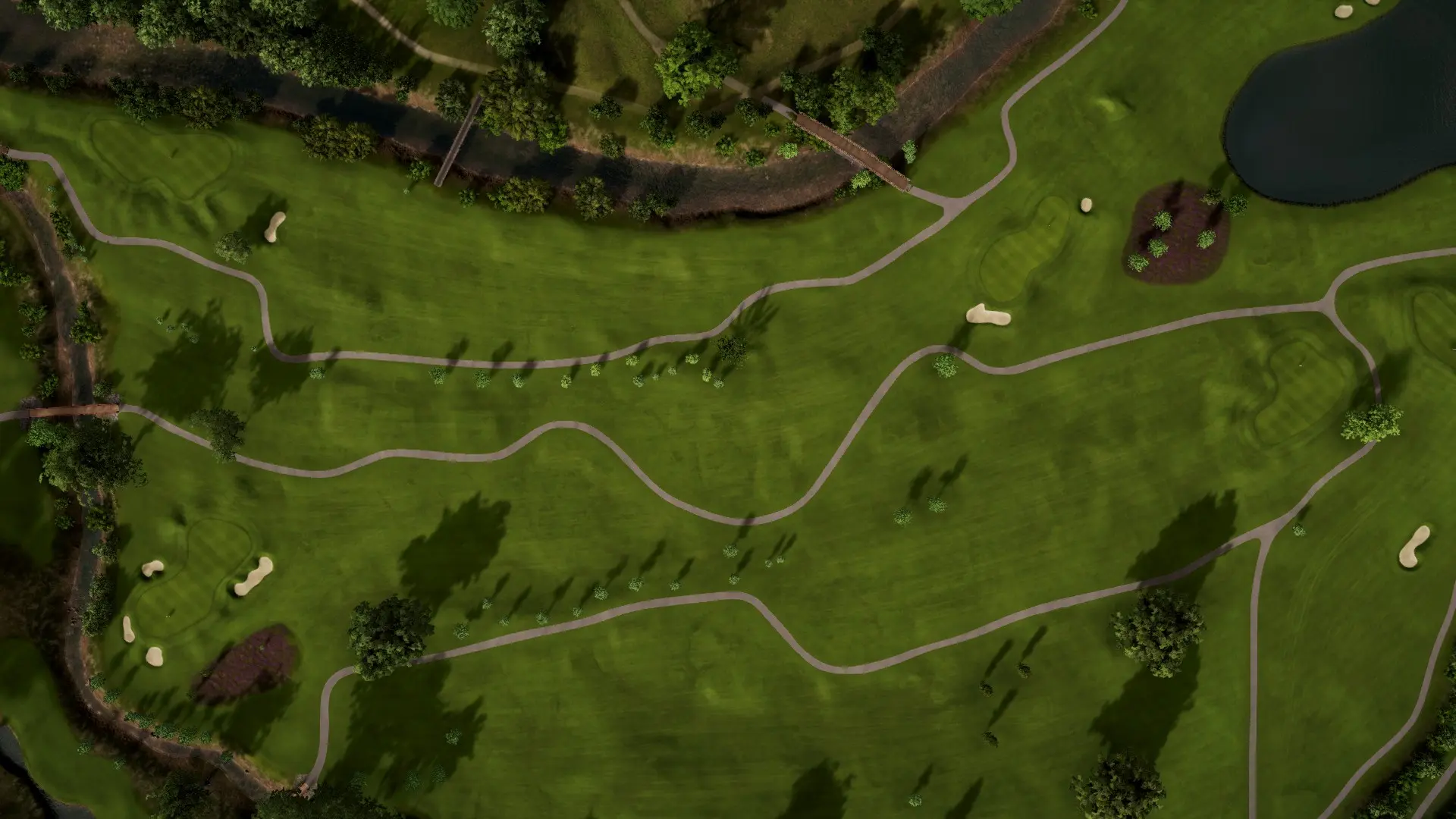 Hole 8 at Bobby Jones Azalea Golf Course