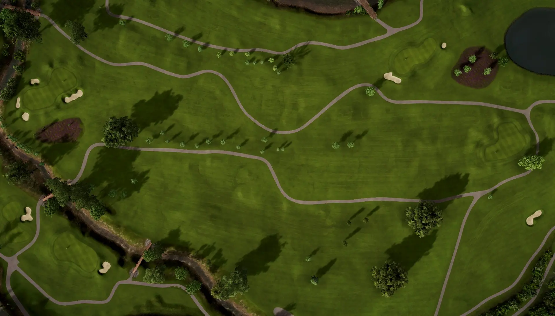 Hole 1 at Bobby Jones Magnolia Golf Course