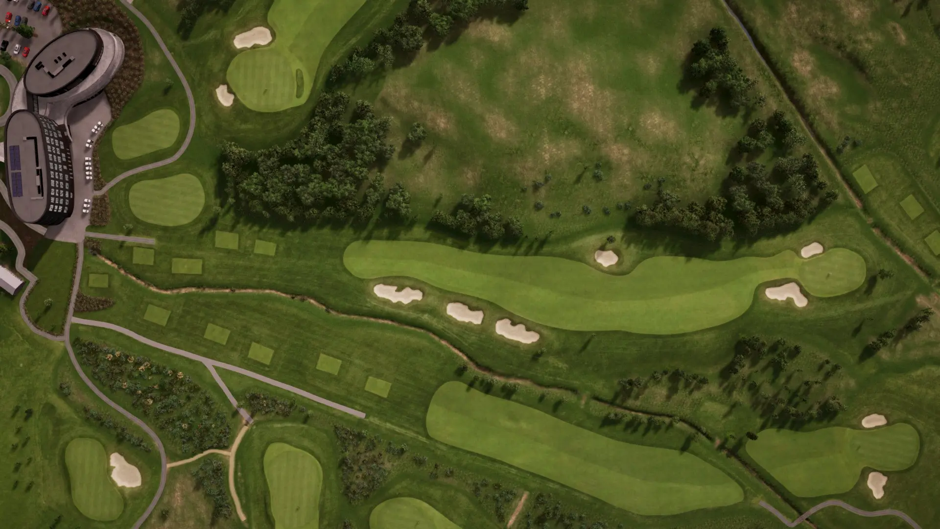 Hole 1 at Bois D'Arlon Heath Course