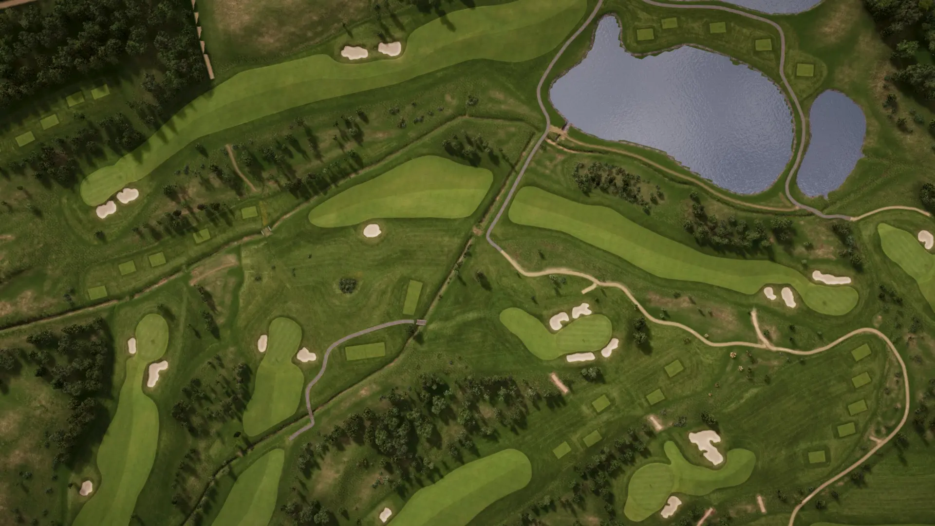 Hole 2 at Bois D'Arlon Heath Course