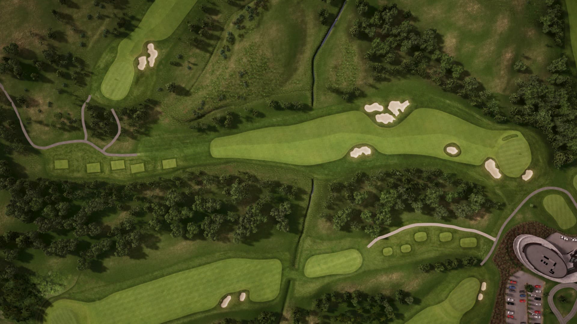 Hole 18 at Bois D'Arlon Heath Course