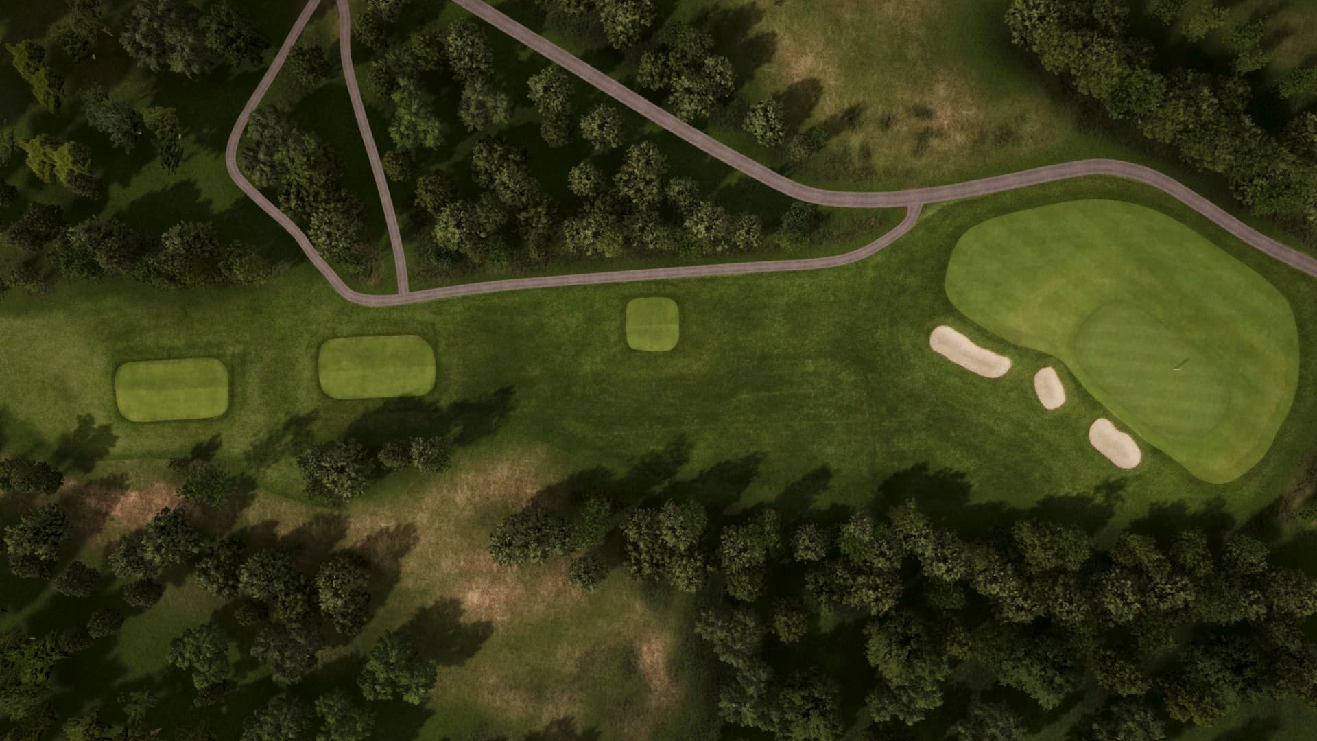 Hole 2 at Bois D'Arlon Park Course