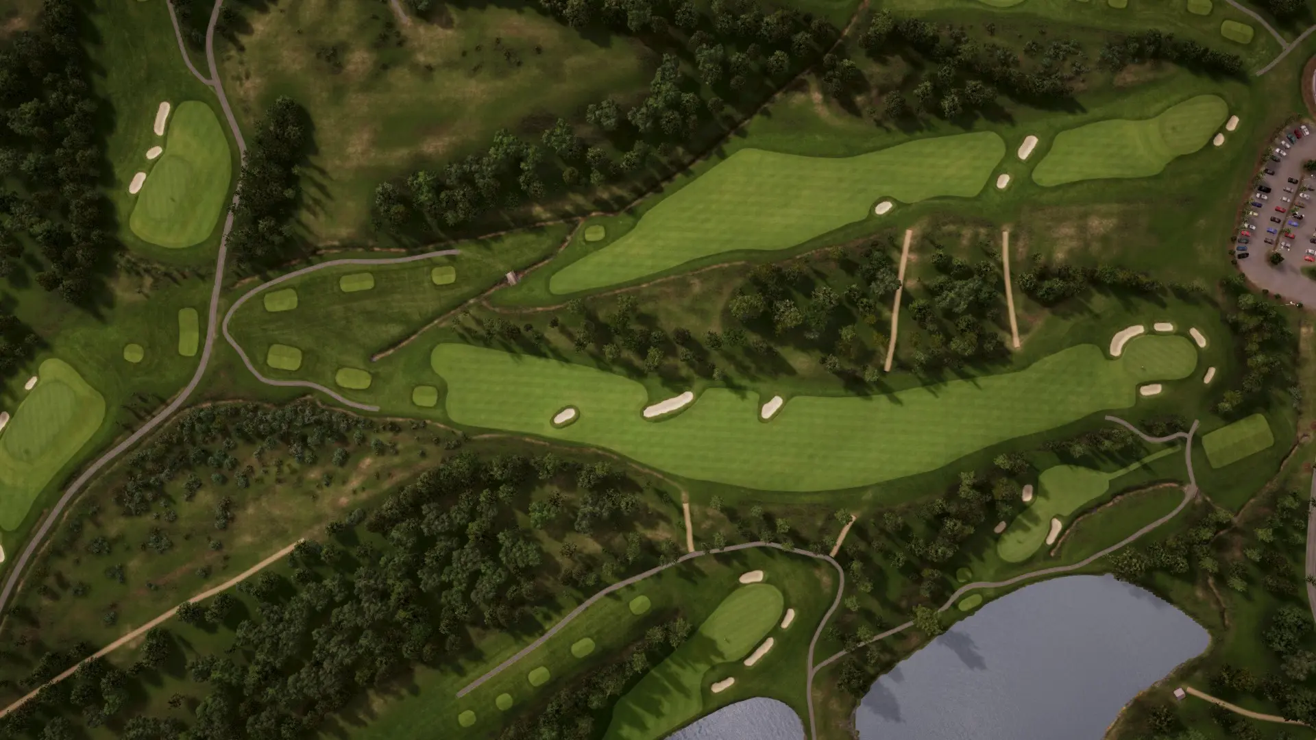 Hole 3 at Bois D'Arlon Park Course